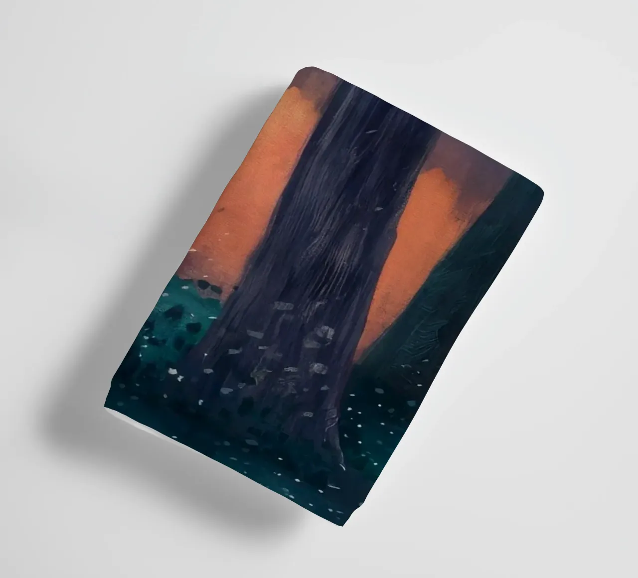 Silenzio della foresta di Ember asciugamano da bagno da Verve Pigments