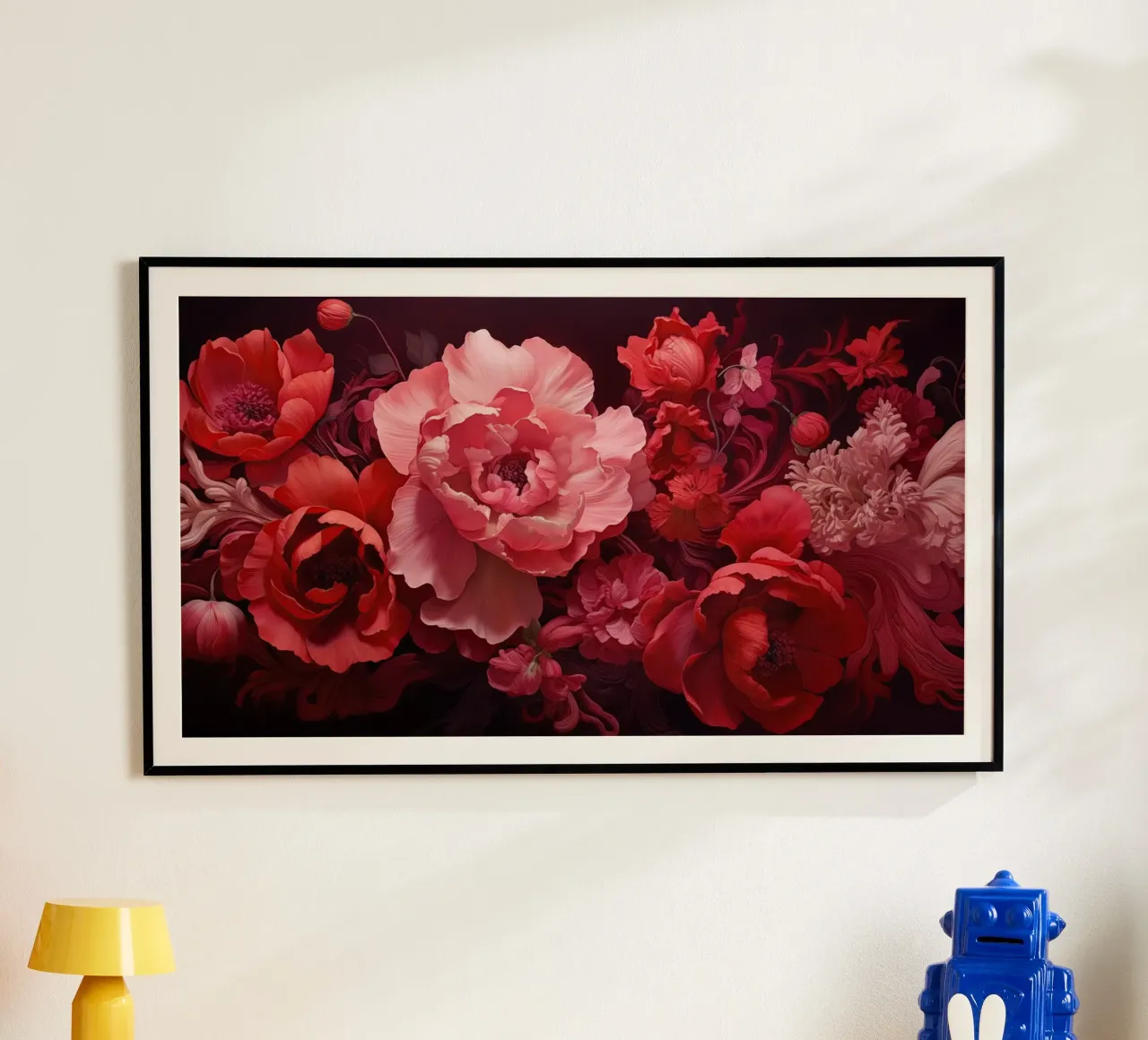 Fiori rossi poster da Imagine