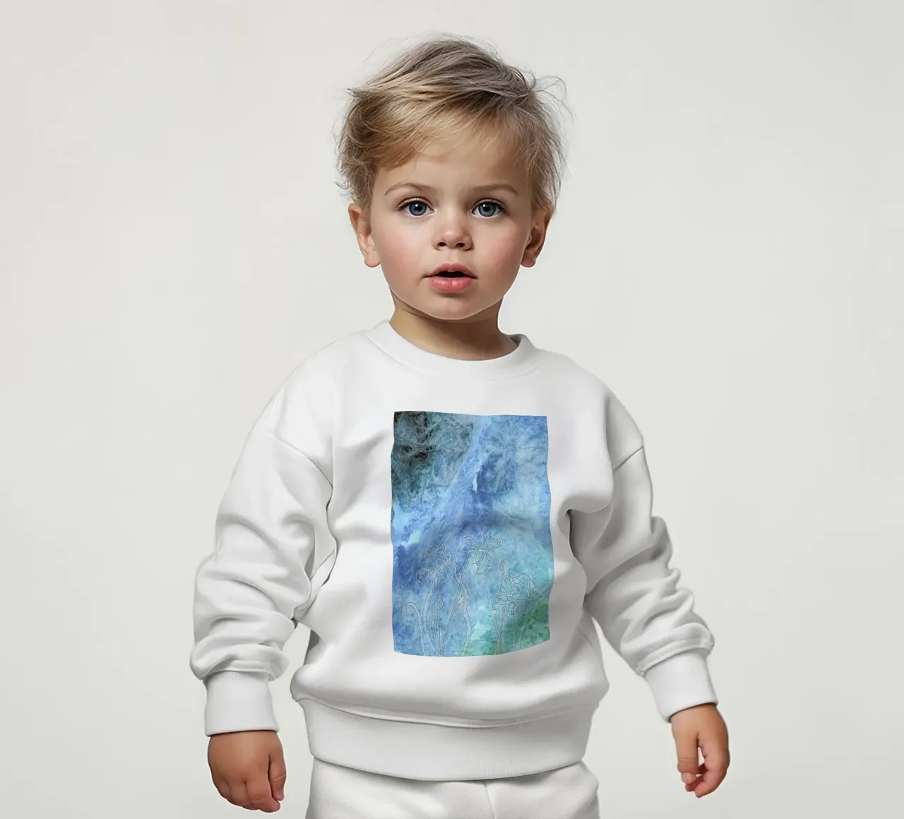 Iris felpa neonato da Ctoft