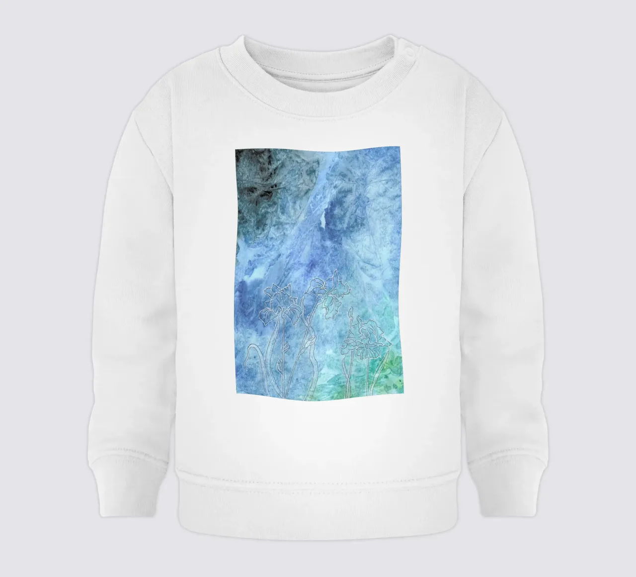 Iris felpa neonato da Ctoft