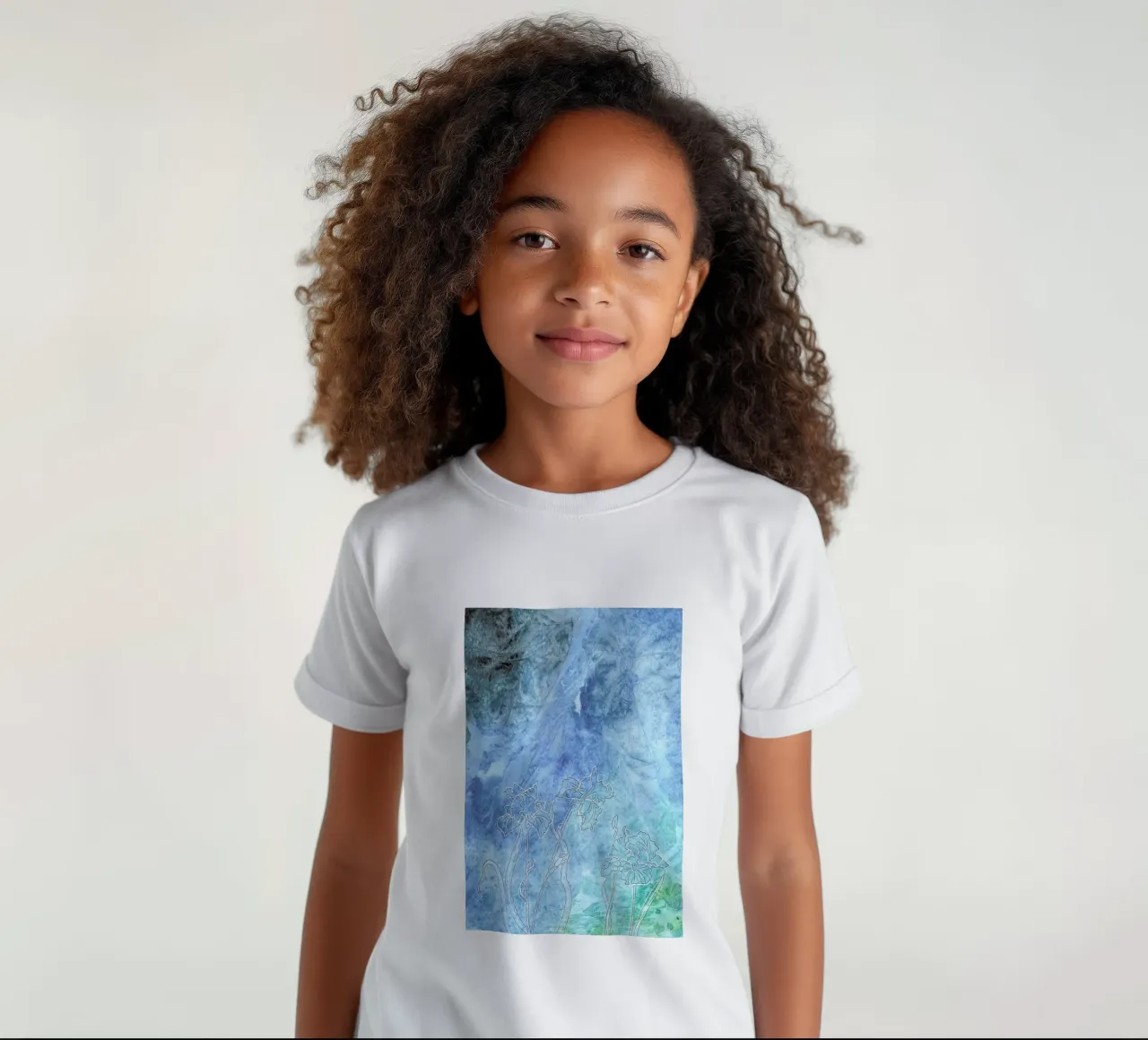 Iris t-shirt bambini da Ctoft