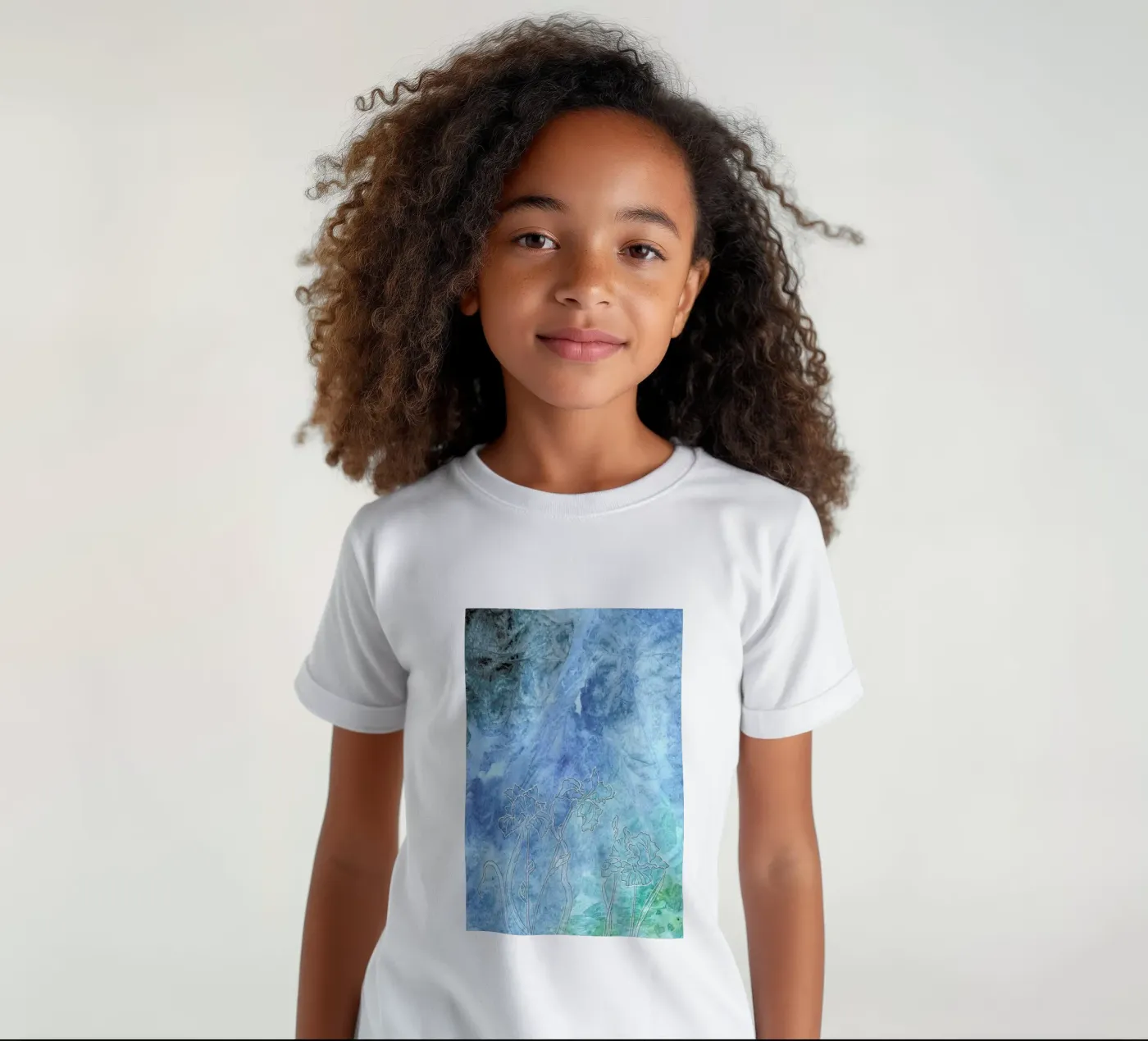 Iris t-shirt bambini da Ctoft
