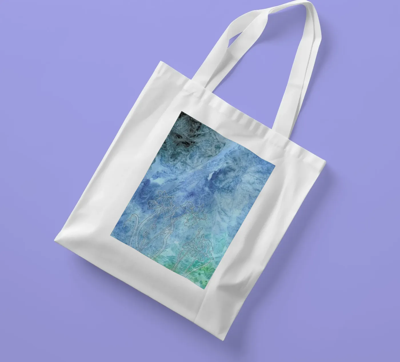 Iris tote bag by Ctoft