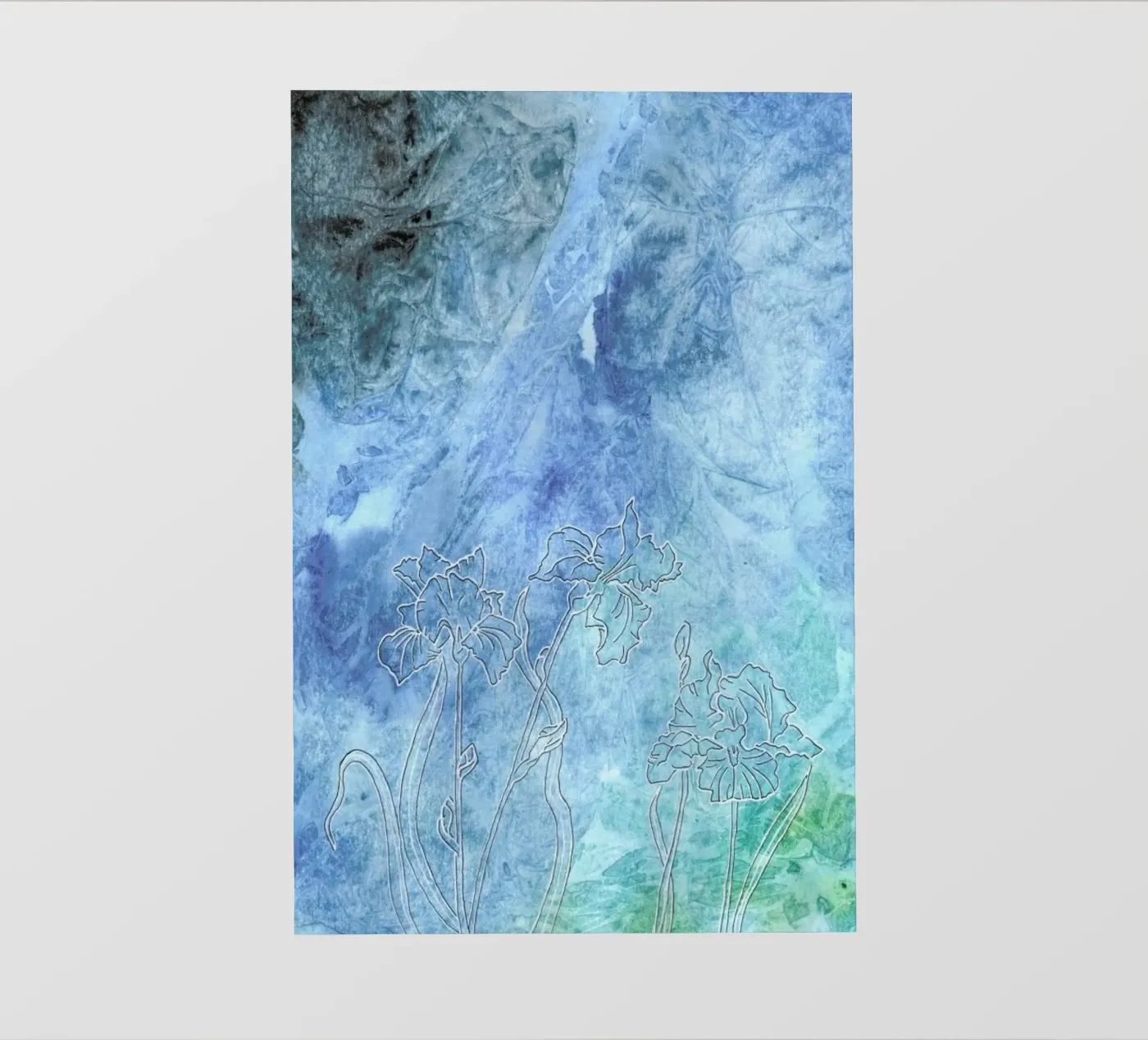 Iris backlit folie van Ctoft