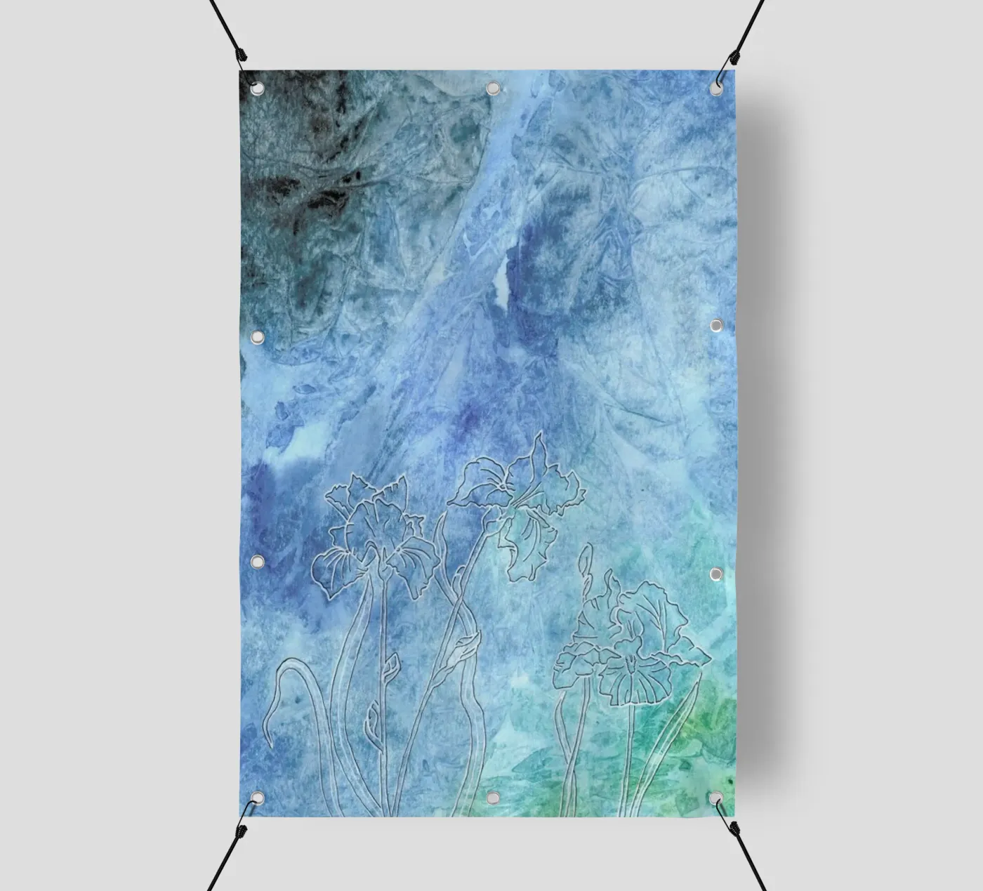 Iris telo in pvc da Ctoft