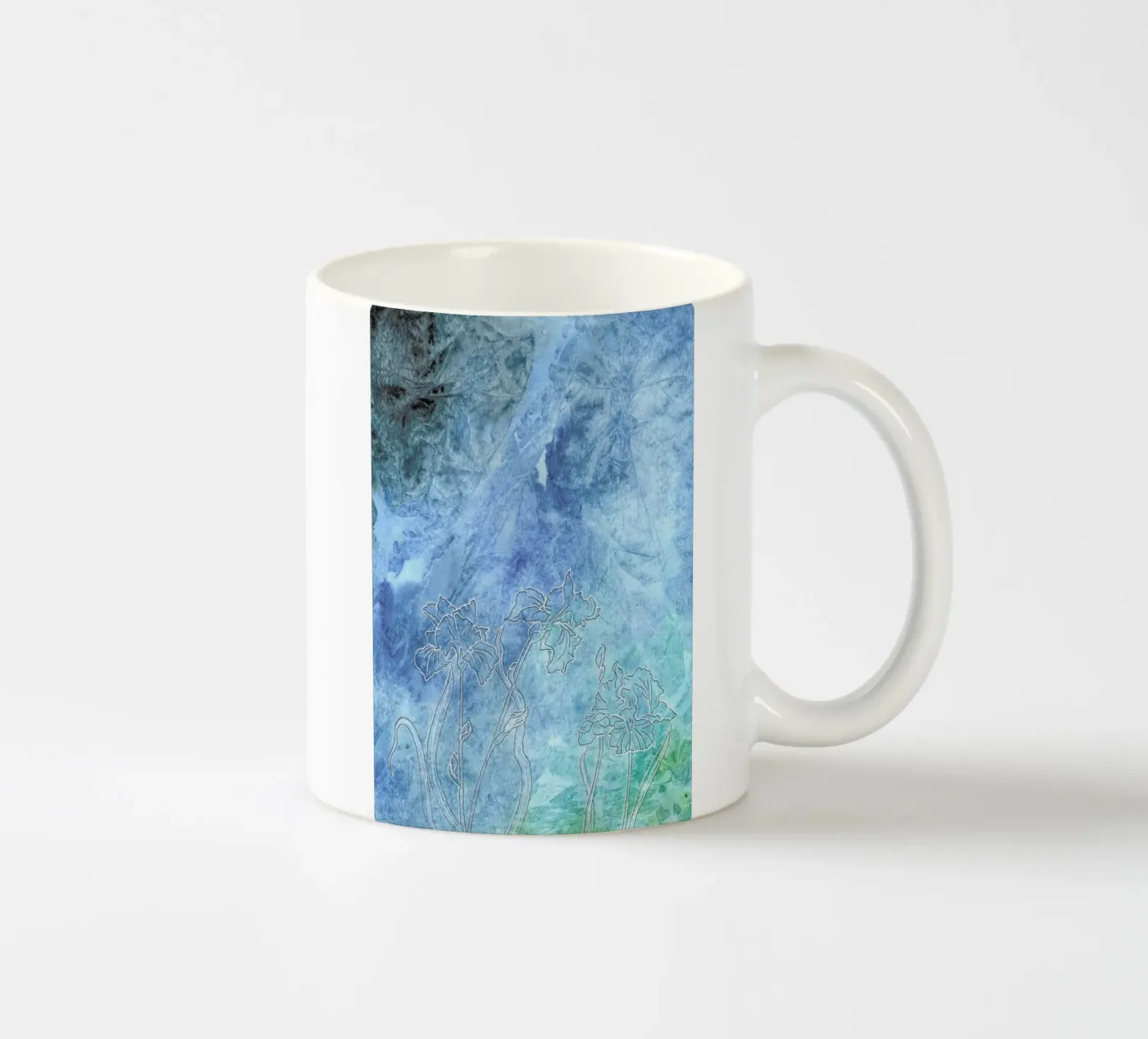 Iris ceramic mug by Ctoft