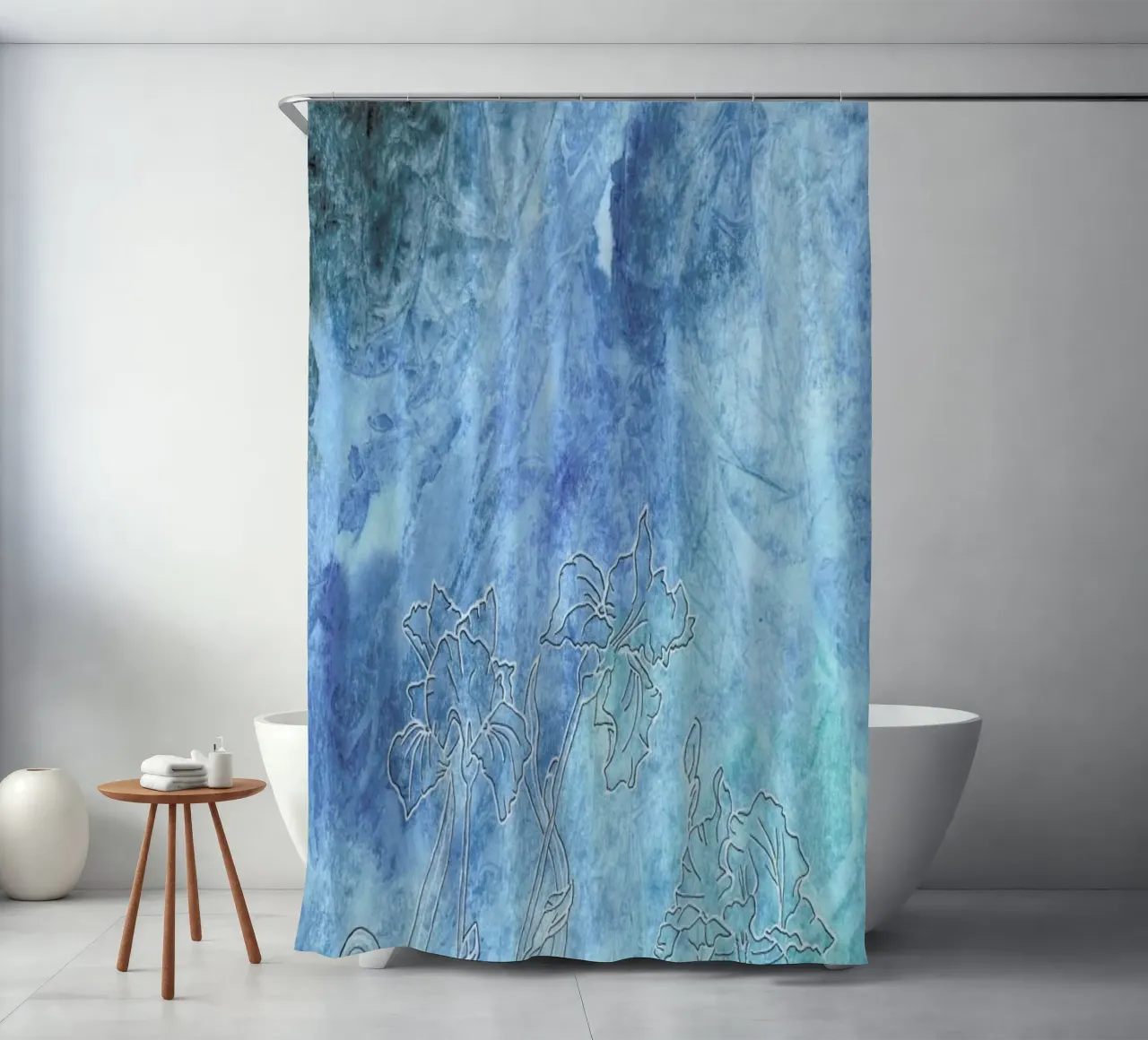 Iris douchegordijn van Ctoft