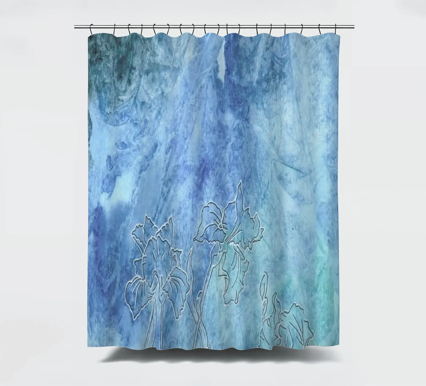 Iris Duschvorhang von Ctoft