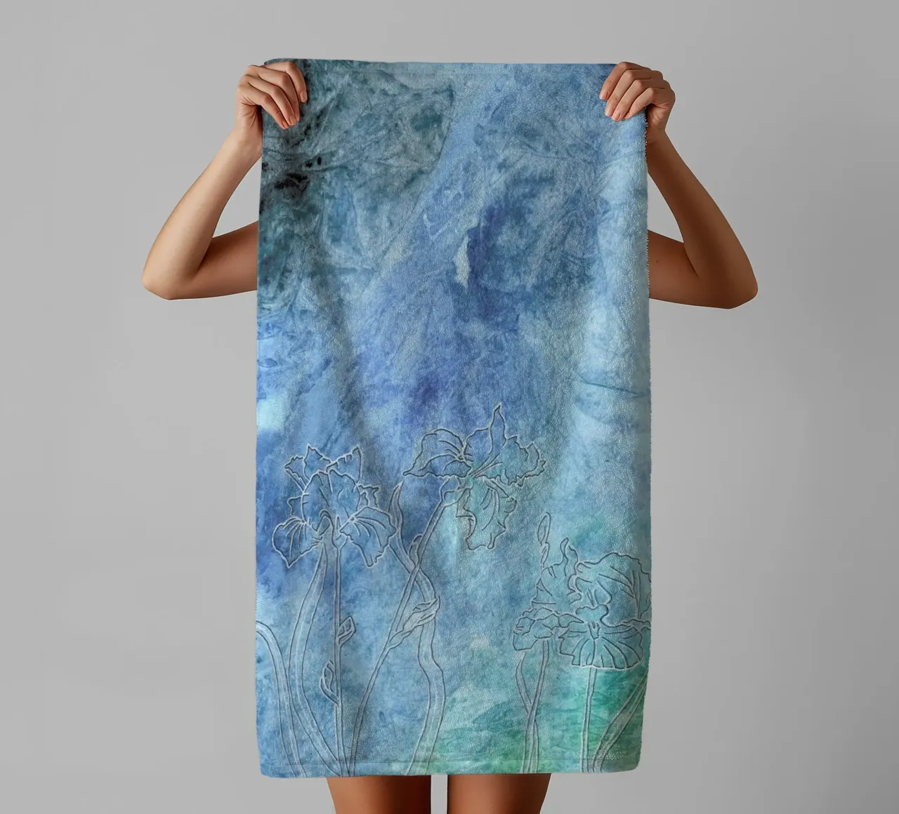 Iris towel by Ctoft