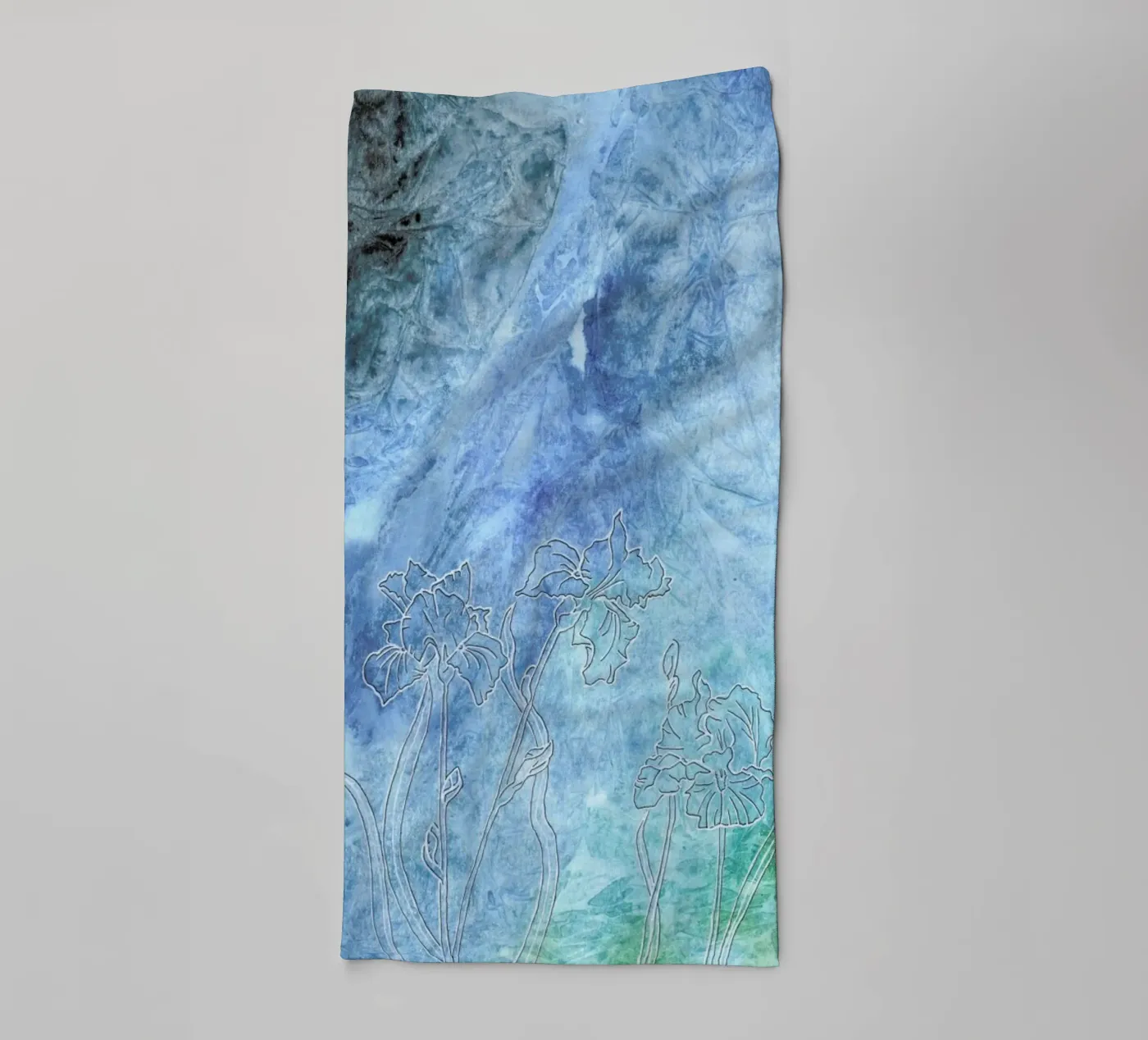 Iris badhanddoek van Ctoft