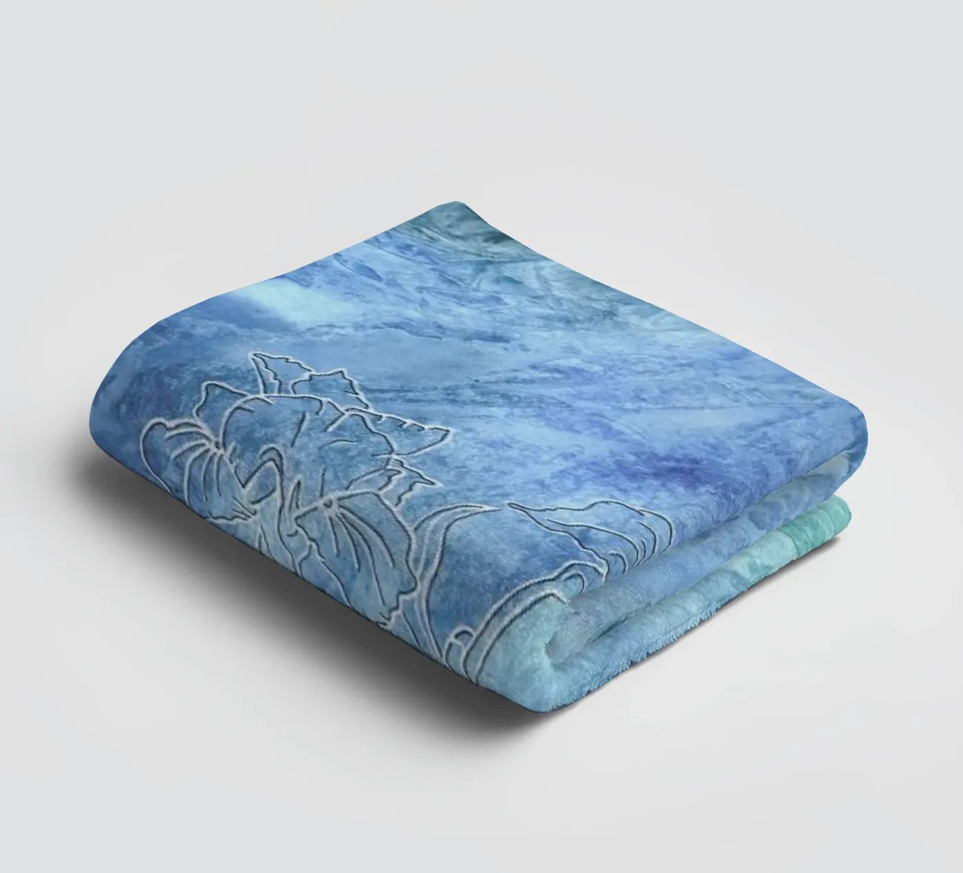 Iris badhanddoek van Ctoft