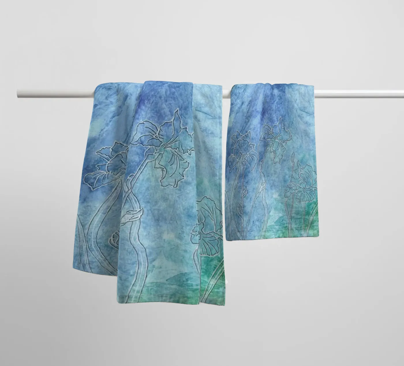 Iris badhanddoek van Ctoft