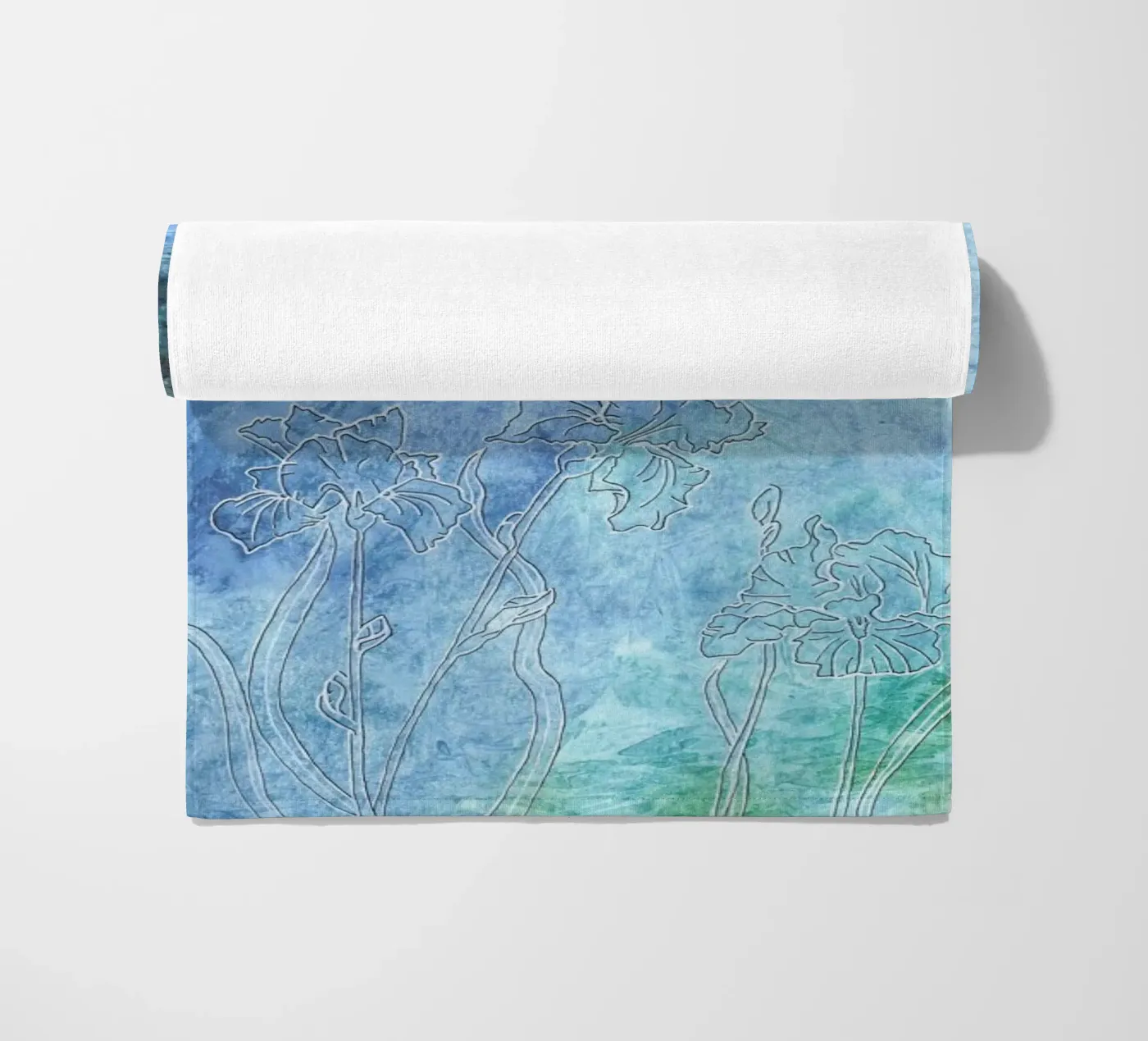 Iris serviette de plage de Ctoft