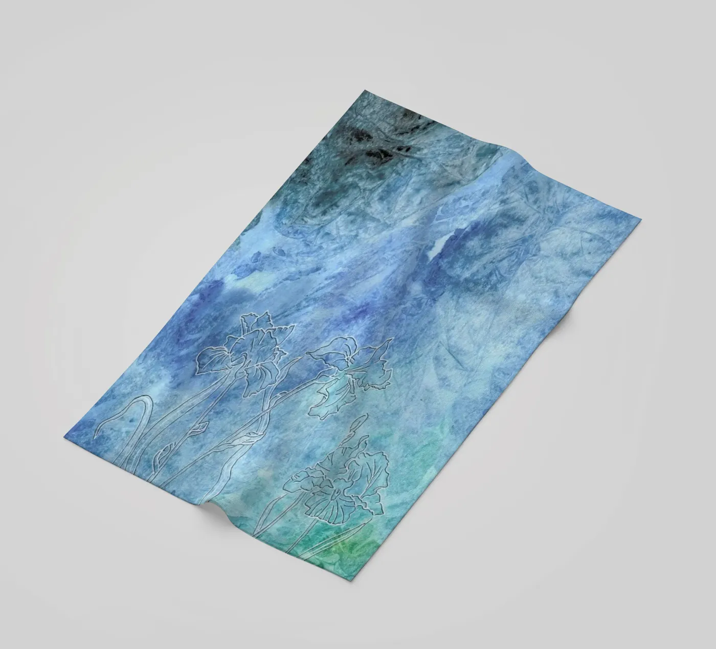 Iris serviette de plage de Ctoft