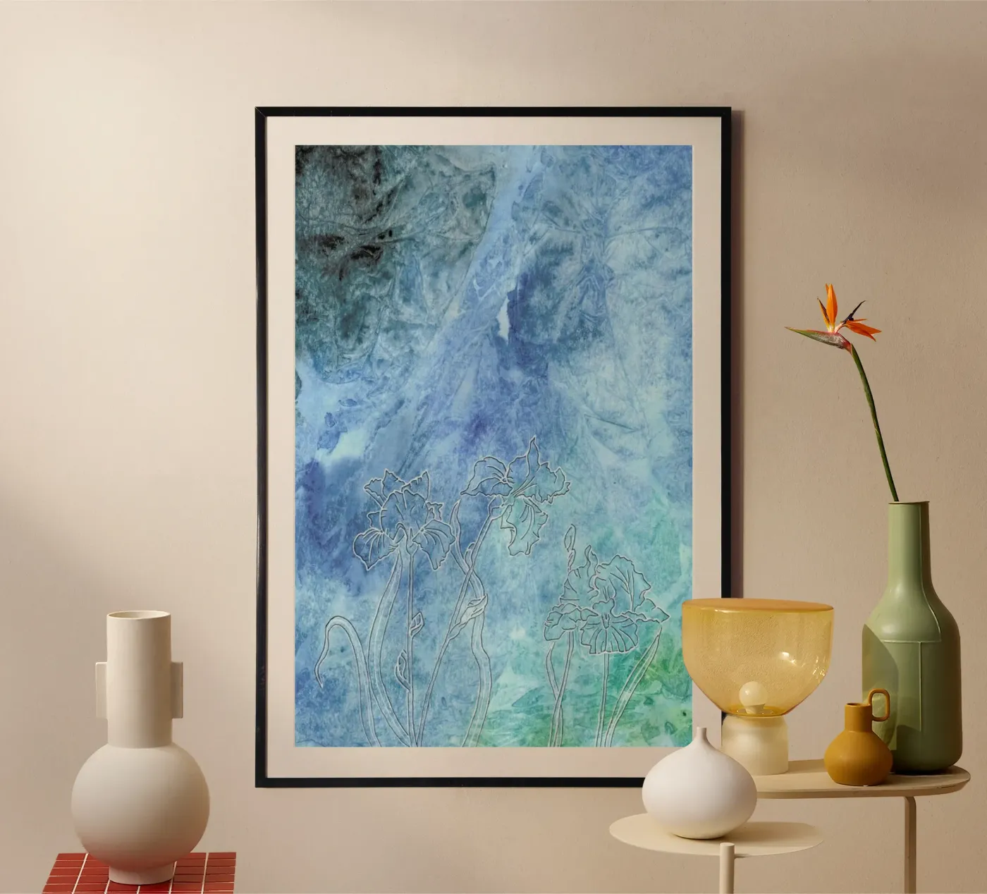 Iris Poster von Ctoft