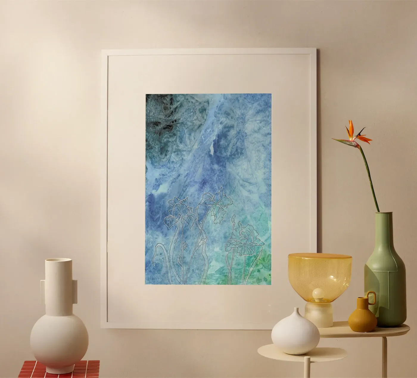 Iris Poster von Ctoft