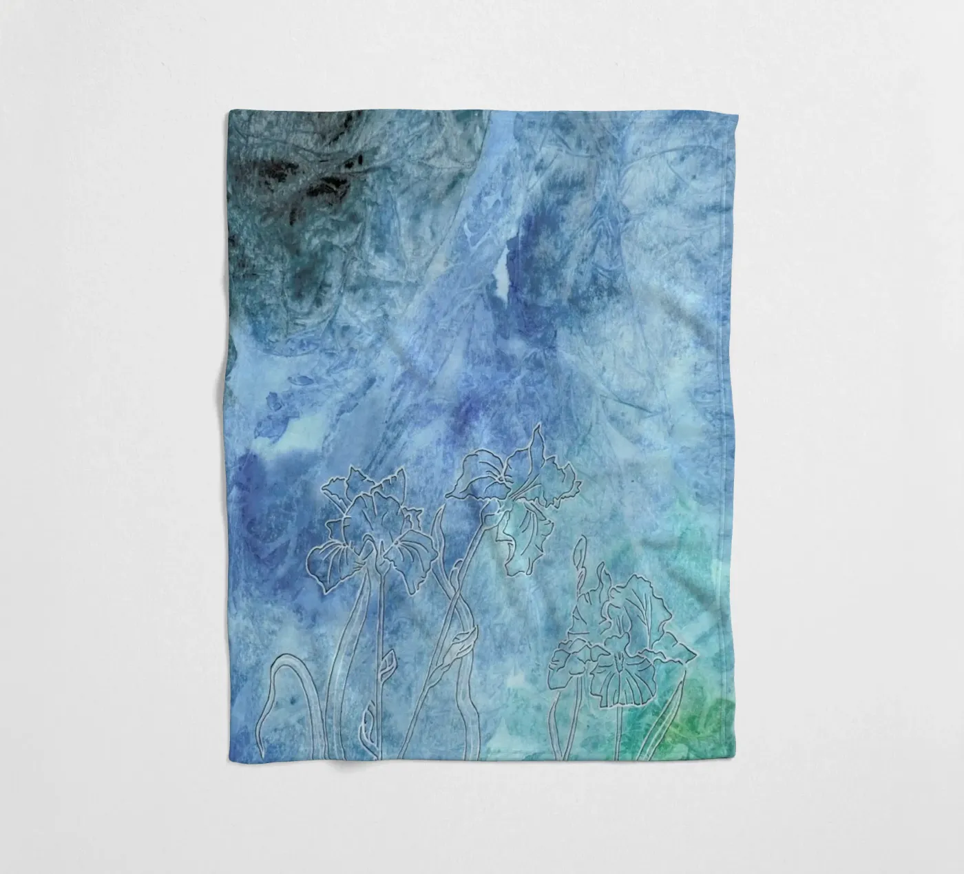 Iris coperta in pile da Ctoft