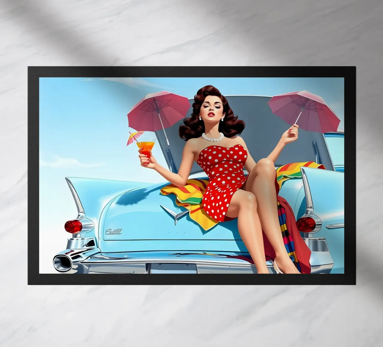 Summertime doormat by Anita's Dream