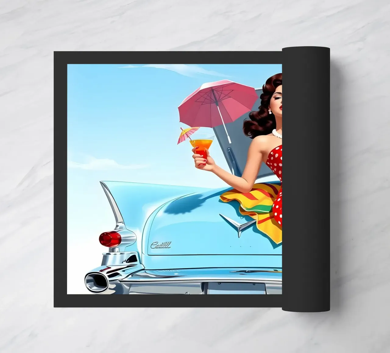 Summertime doormat by Anita's Dream