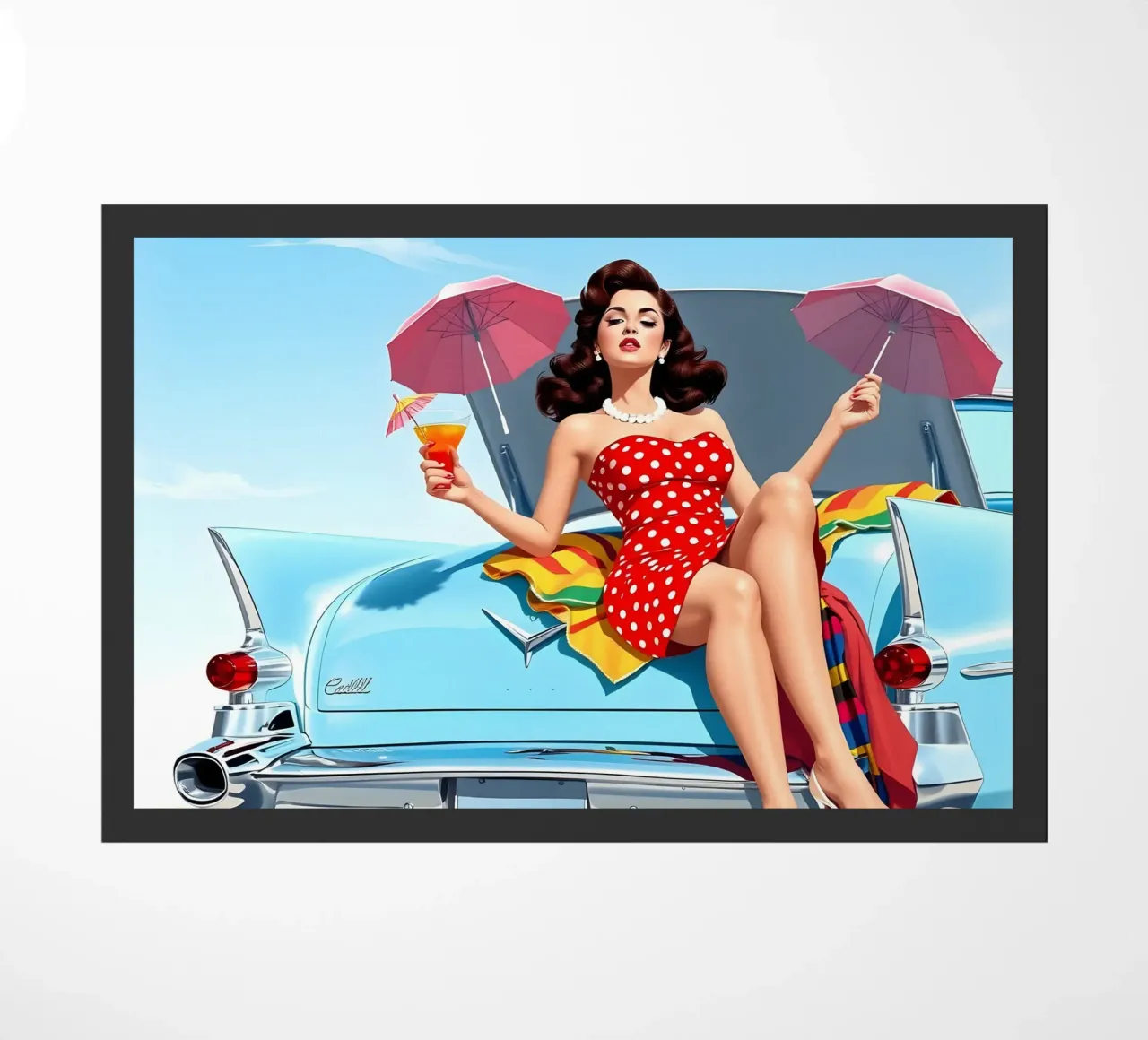 Summertime doormat by Anita's Dream