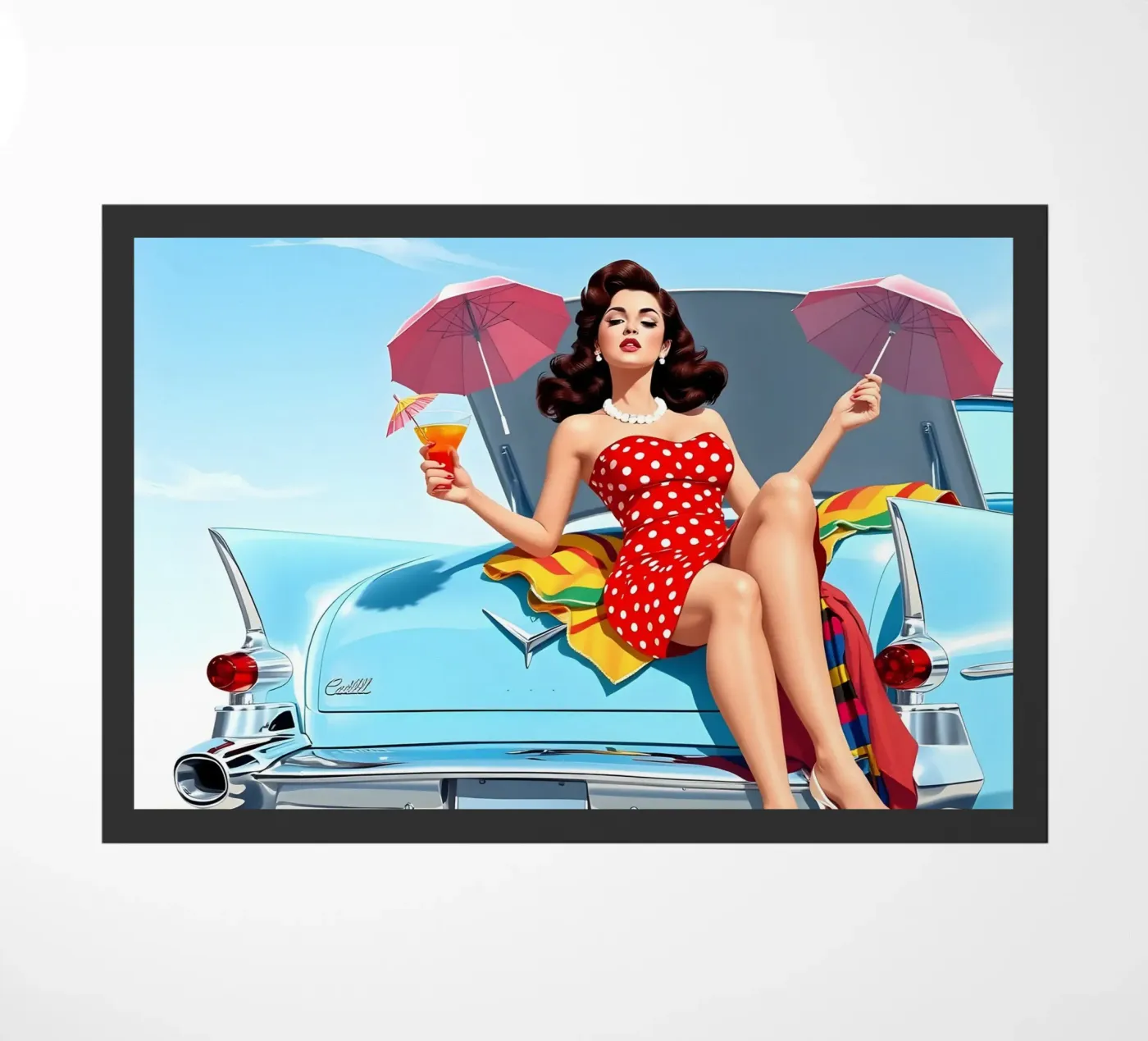 Zomertijd deurmat van Anita's Dream