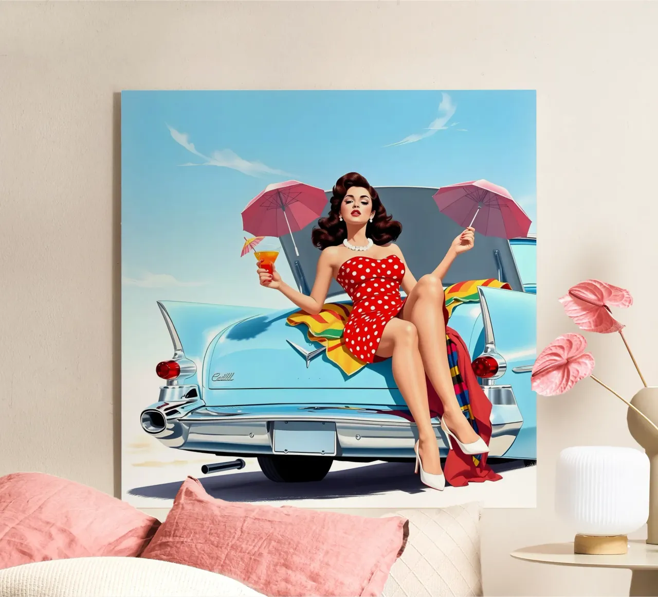 Sommerzeit Acryl-Glas von Anita's Dream