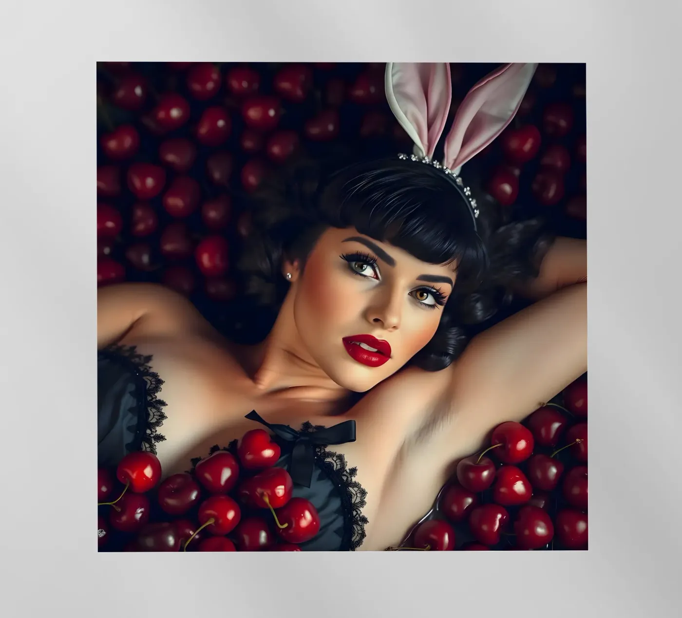 Cherry Picking Backlit Folie von Anita's Dream