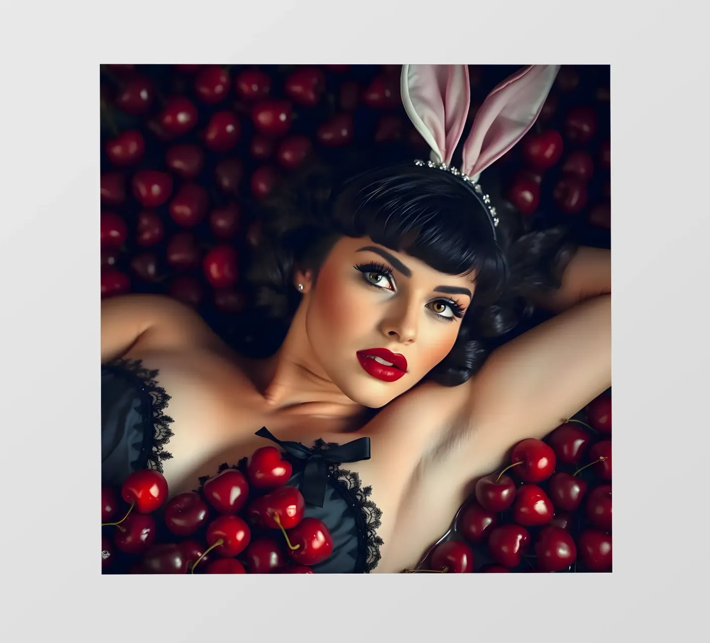 Cherry Picking Backlit Folie von Anita's Dream