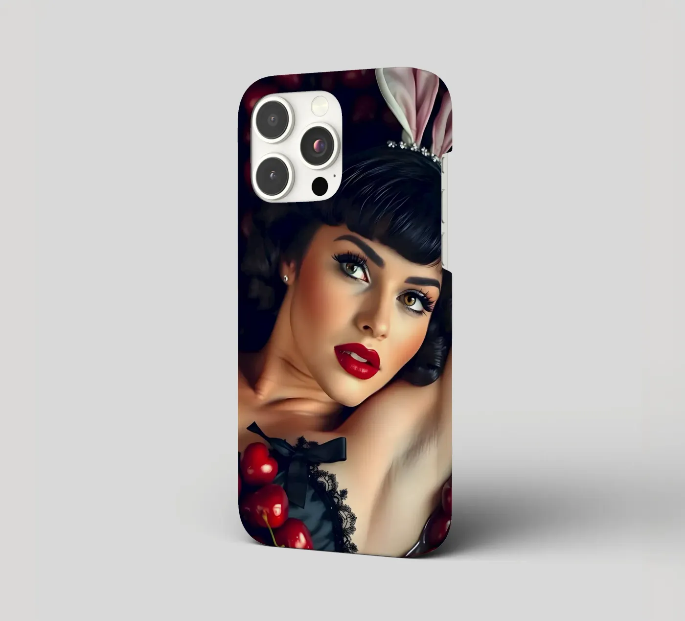 Cherry Picking iphone case by Anita's Dream