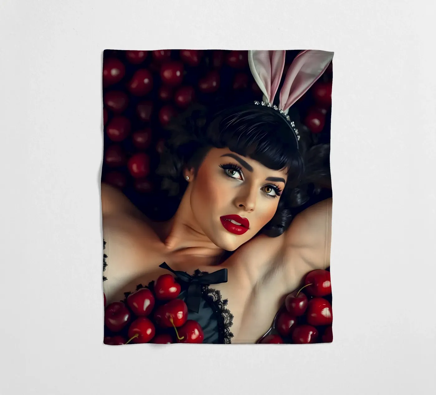 Cherry Picking Fleecedecke von Anita's Dream