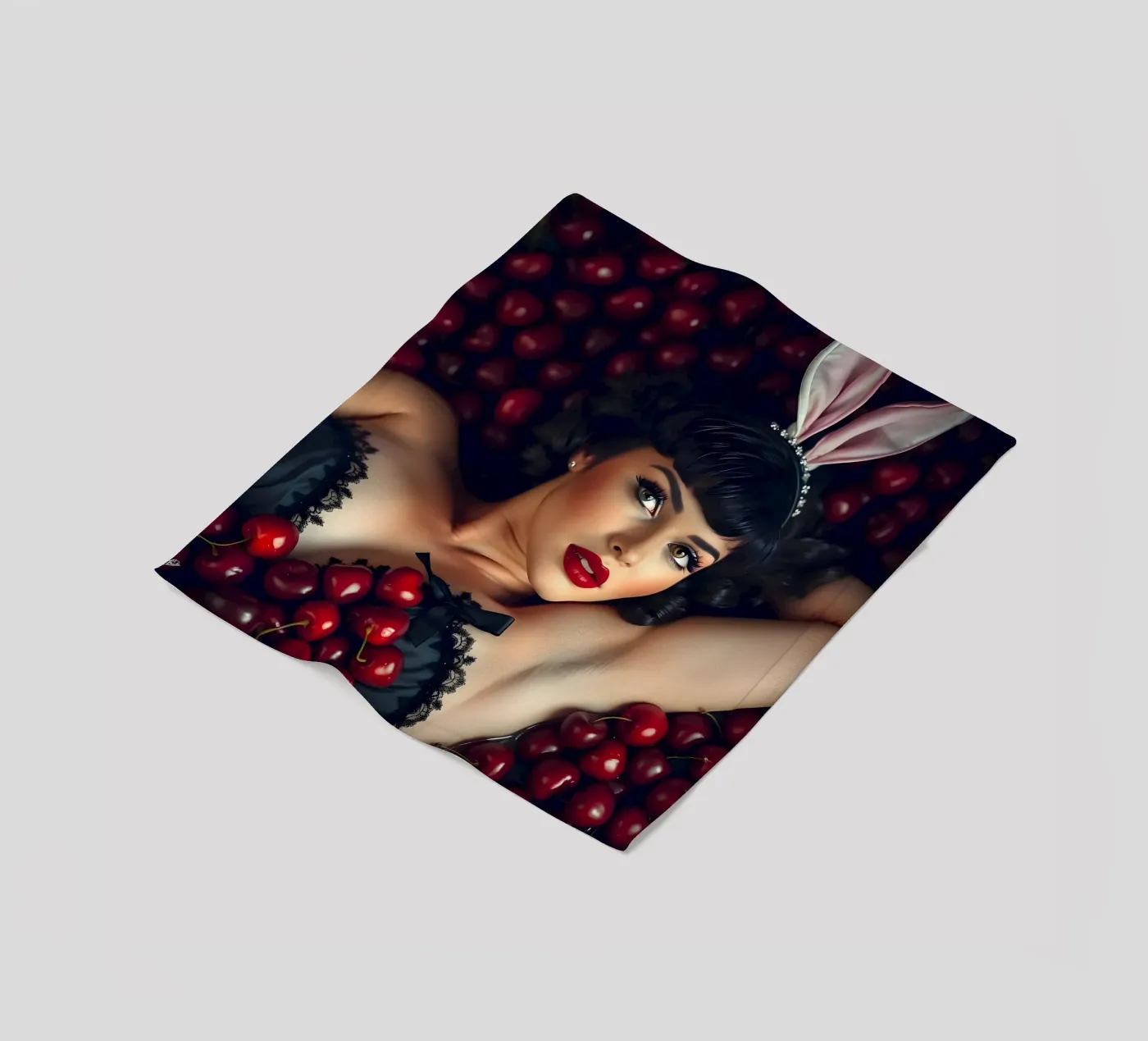 Cherry Picking Fleecedecke von Anita's Dream