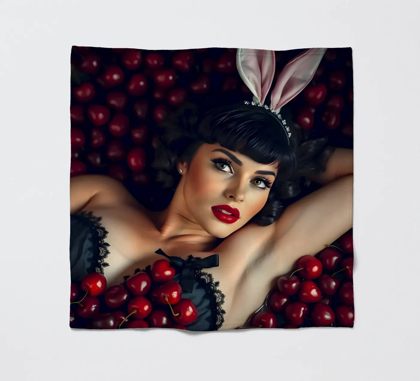 Cherry Picking Fleecedecke von Anita's Dream