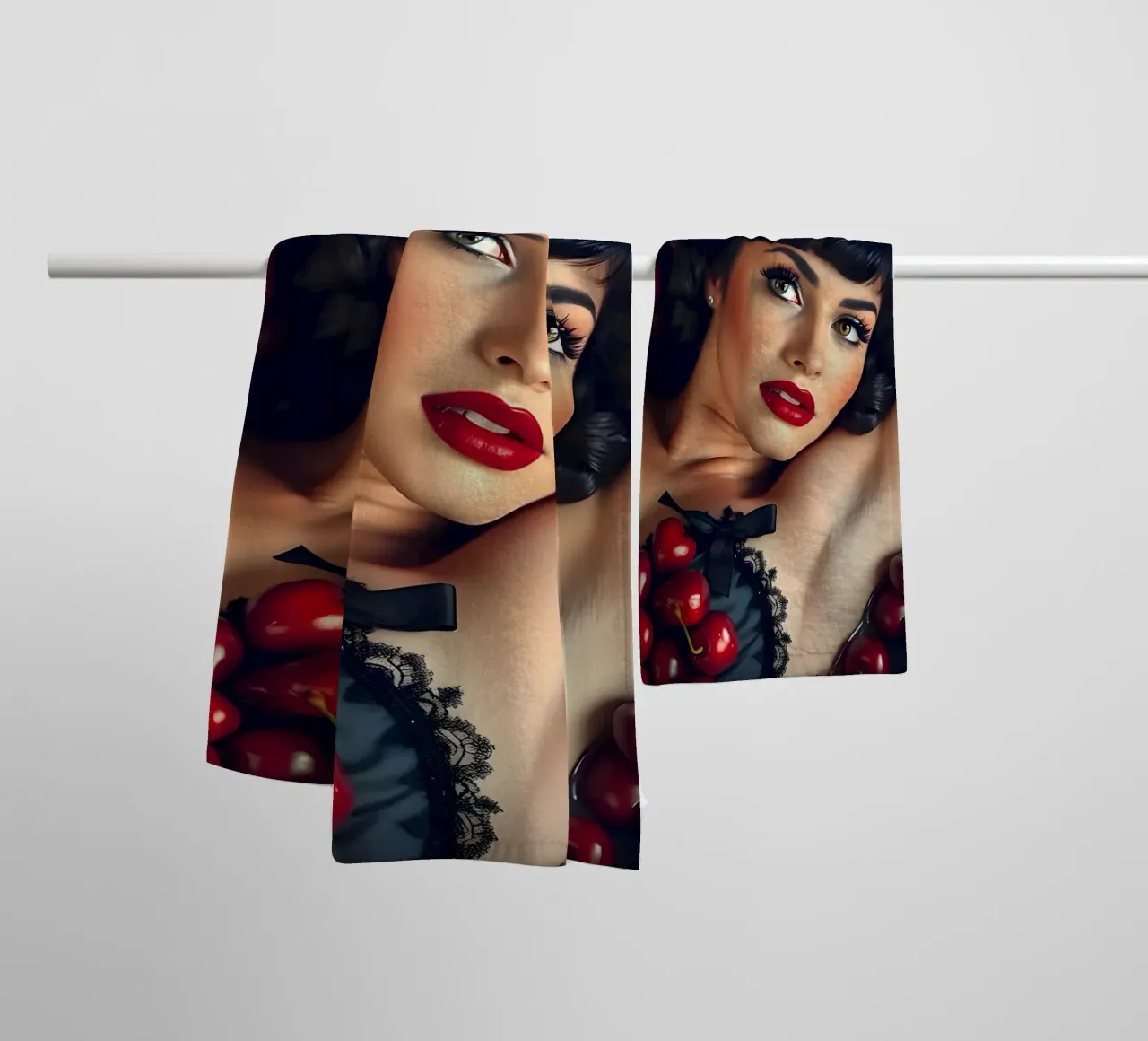 Cherry Picking Handtuch von Anita's Dream