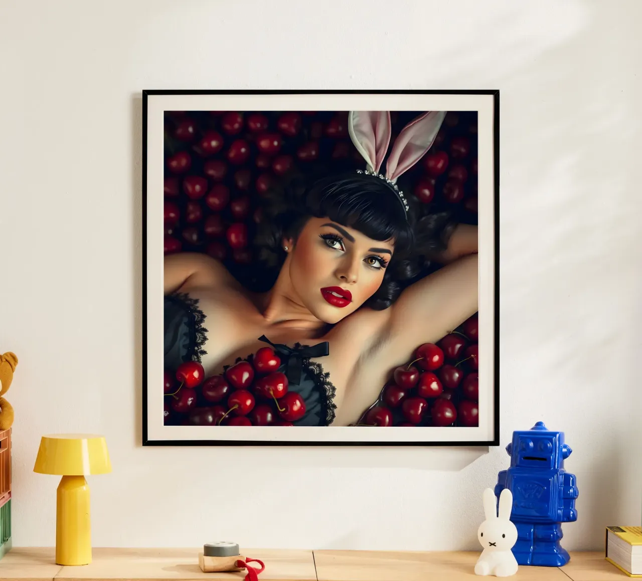 Cherry Picking poster by Anita's Dream