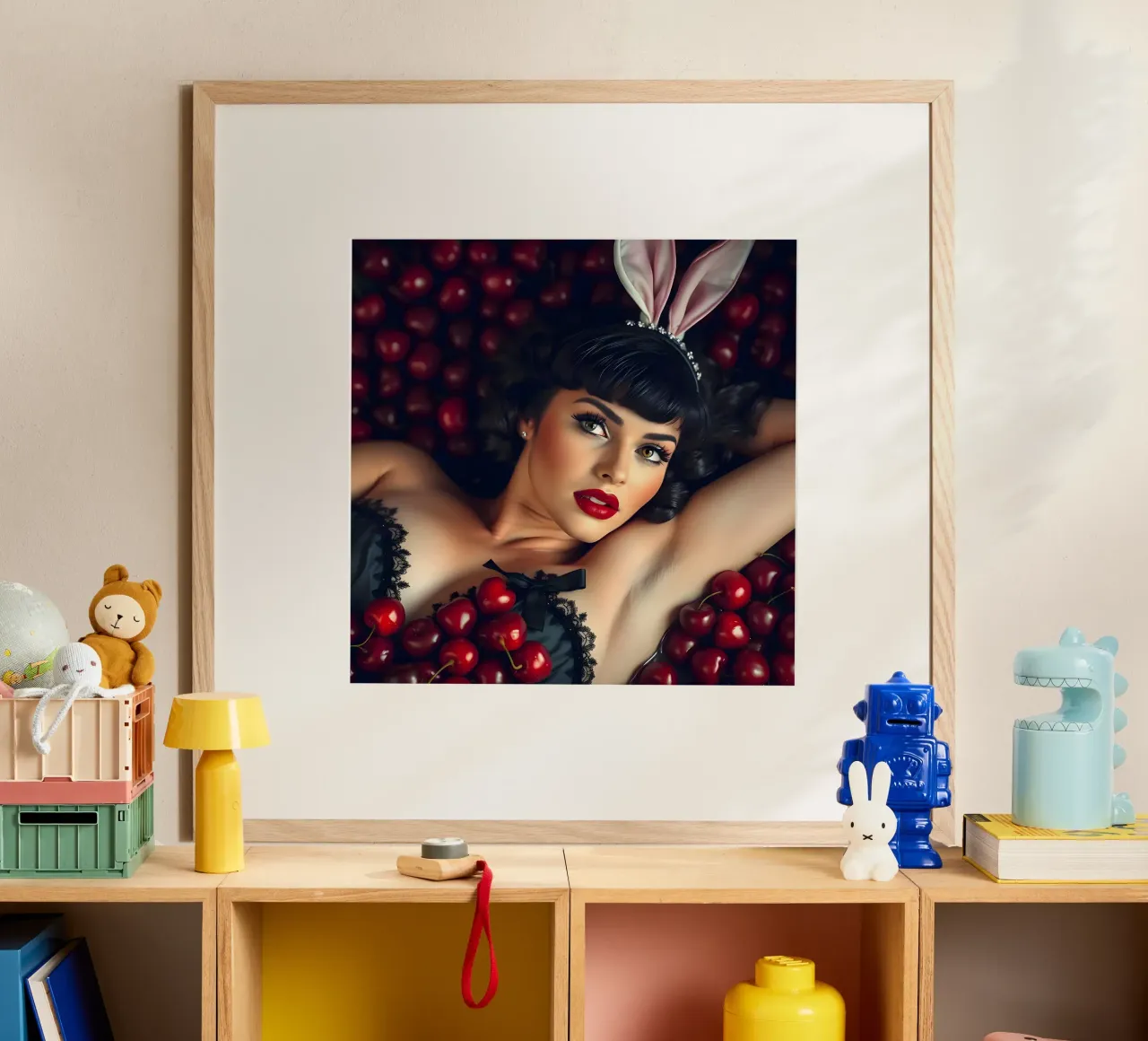 Cherry Picking poster by Anita's Dream