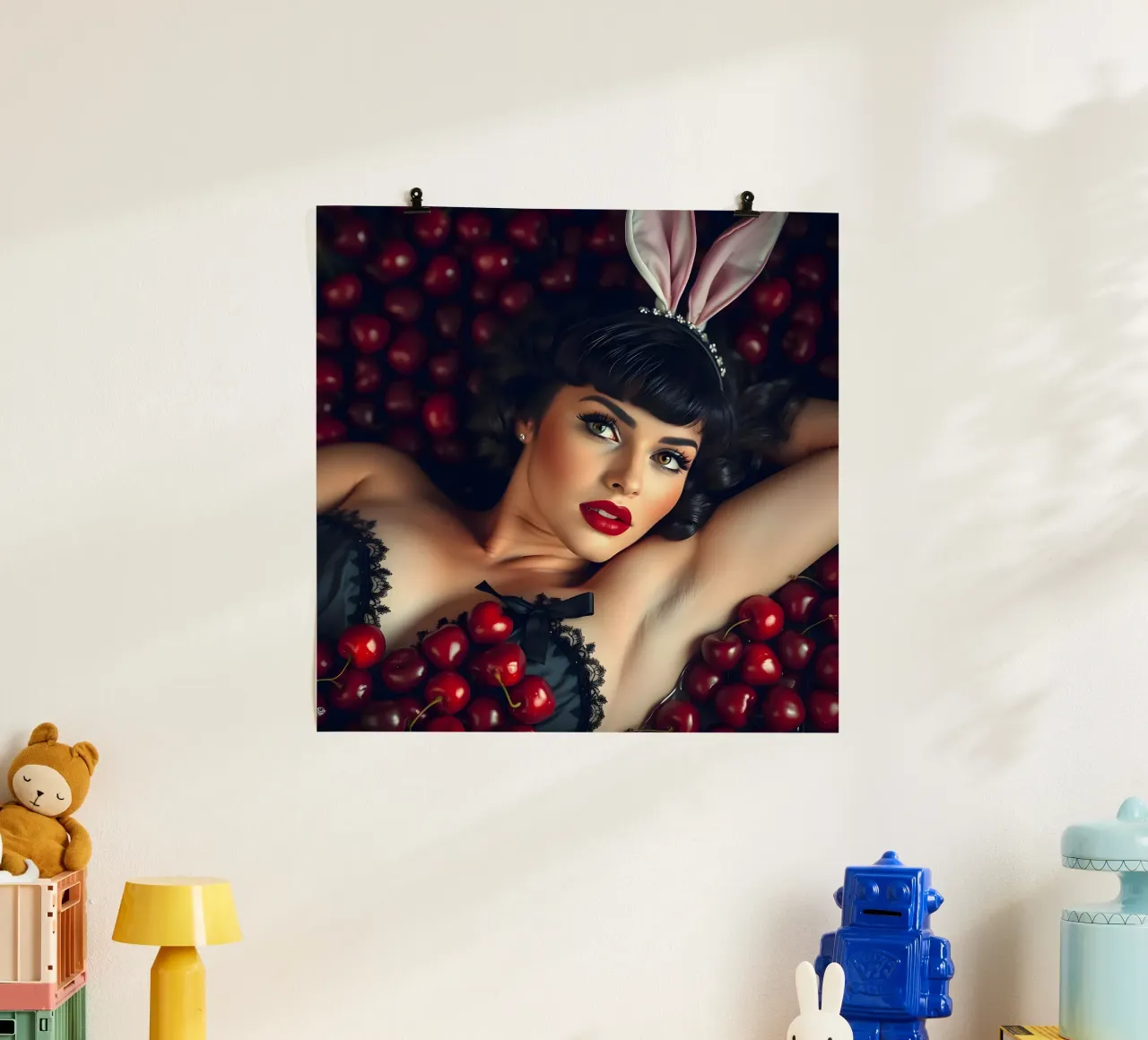 Cherry Picking poster by Anita's Dream