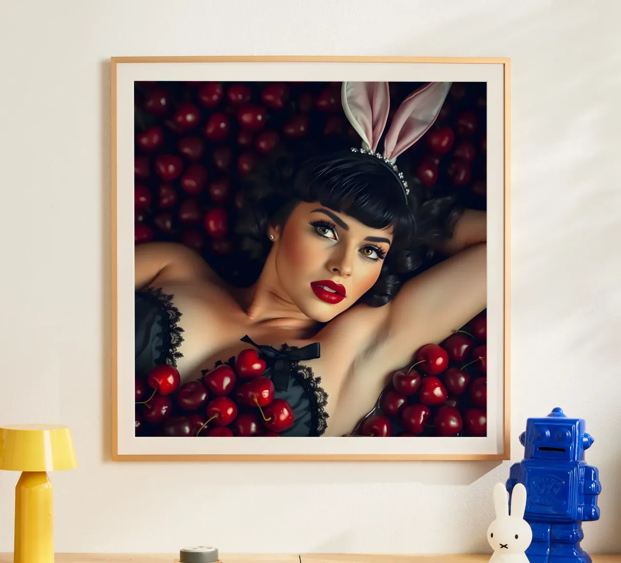 Cherry Picking poster by Anita's Dream