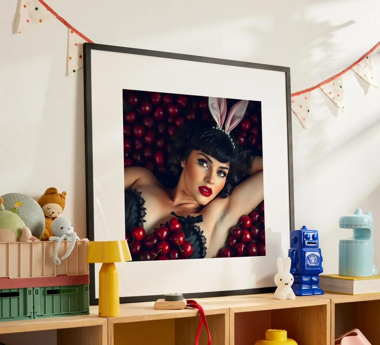 Cherry Picking poster by Anita's Dream