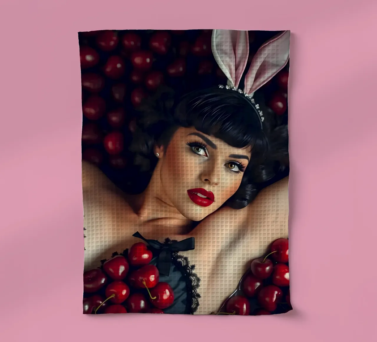 Cueillette des cerises torchon de Anita's Dream