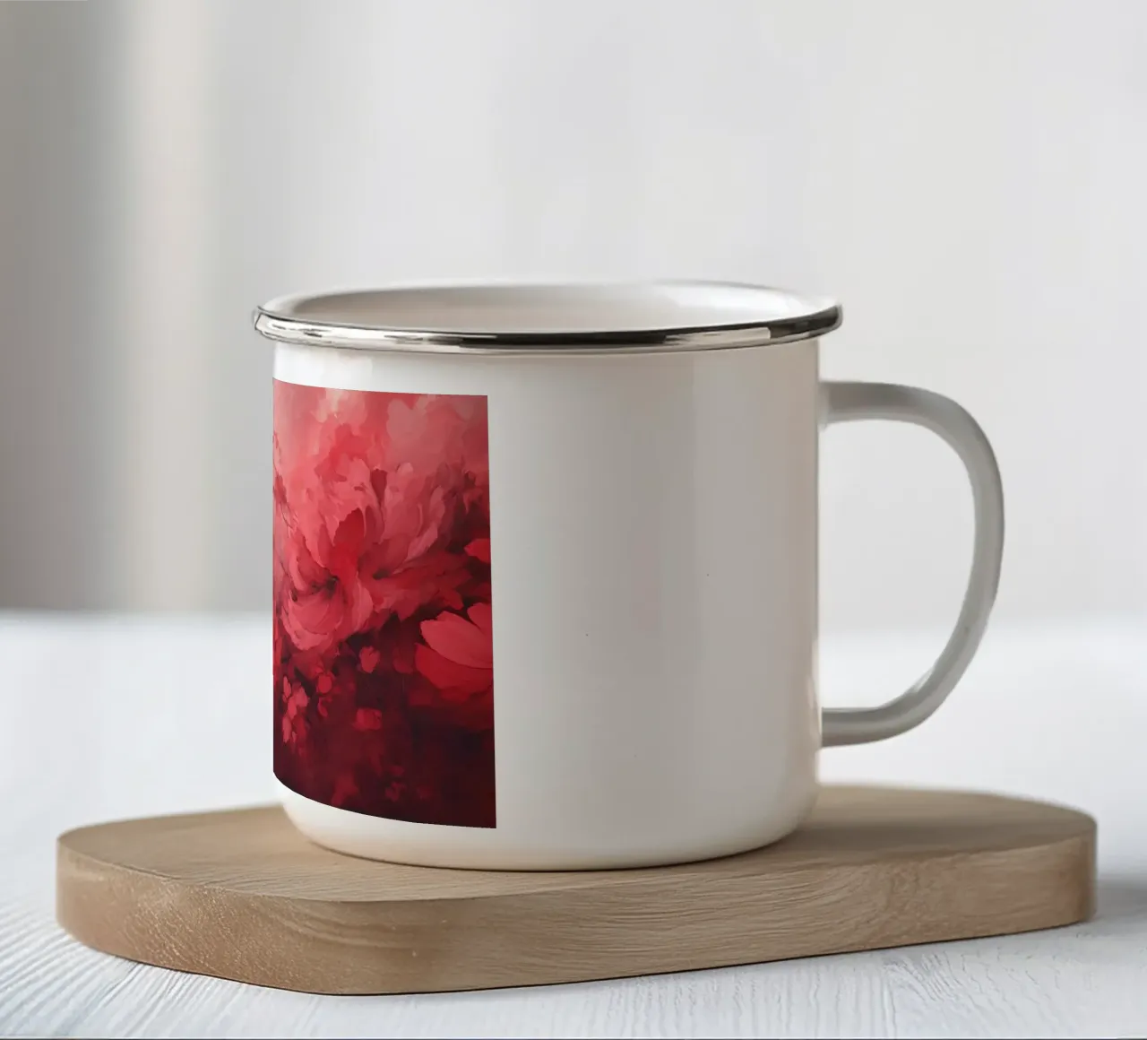 Arte da parete di Imagine tazza in smalto da Imagine