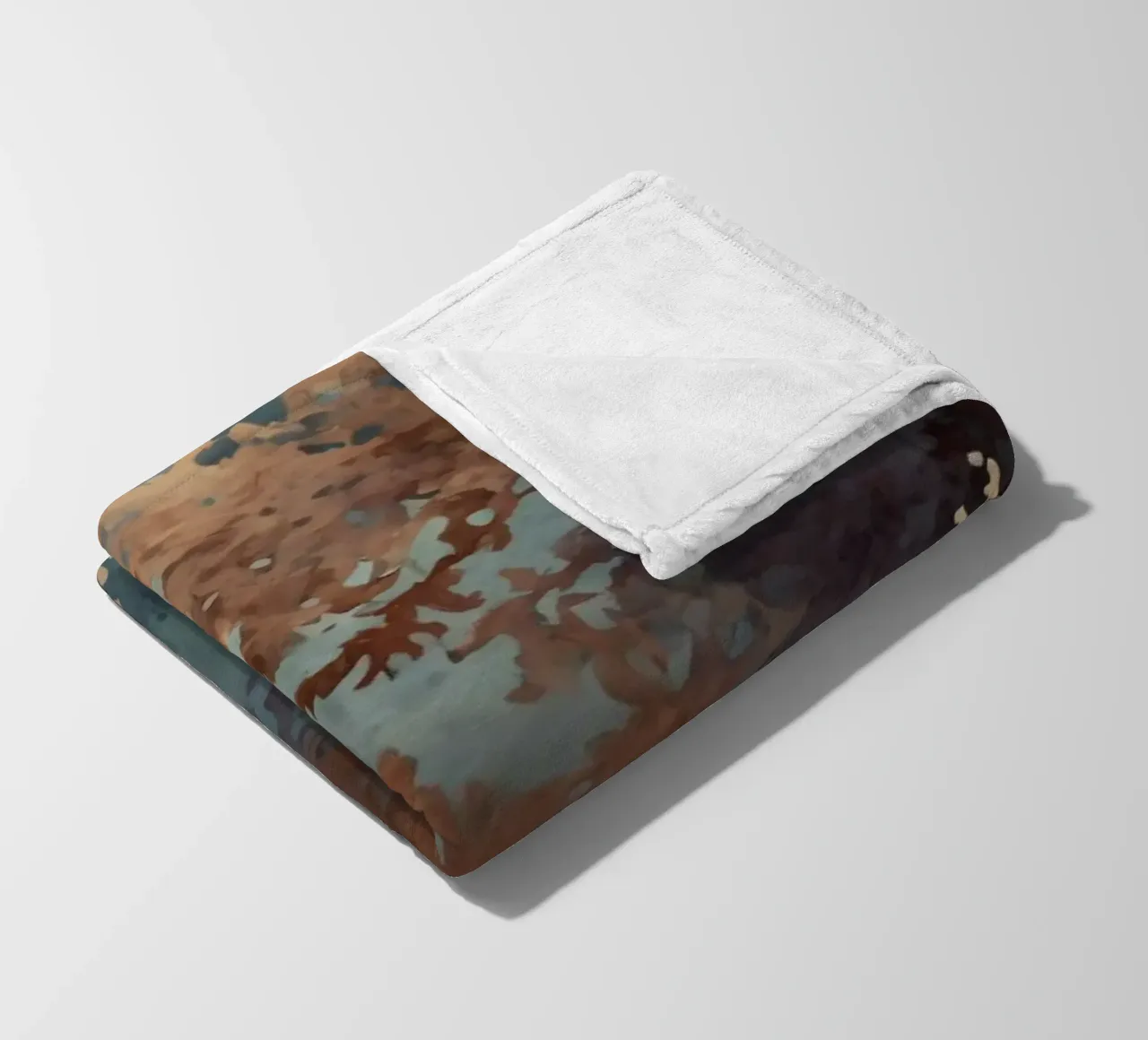 Colorata barriera corallina sottomarina con varie strutture coralline coperta in pile da DesignDoodle