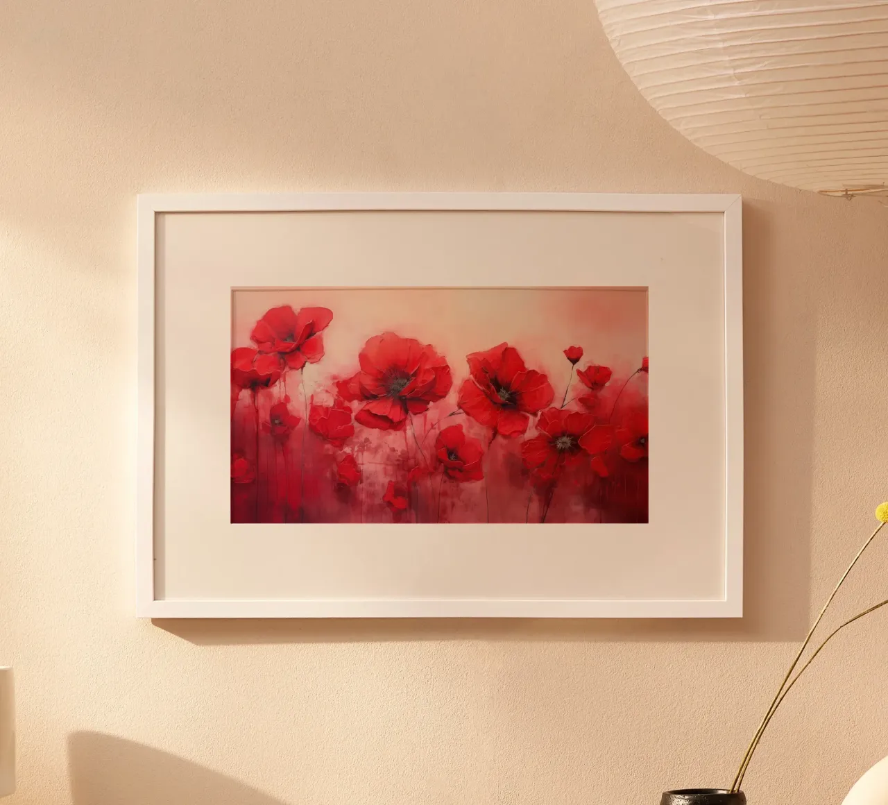 Arte da parete di Imagine poster con telaio in legno da Imagine