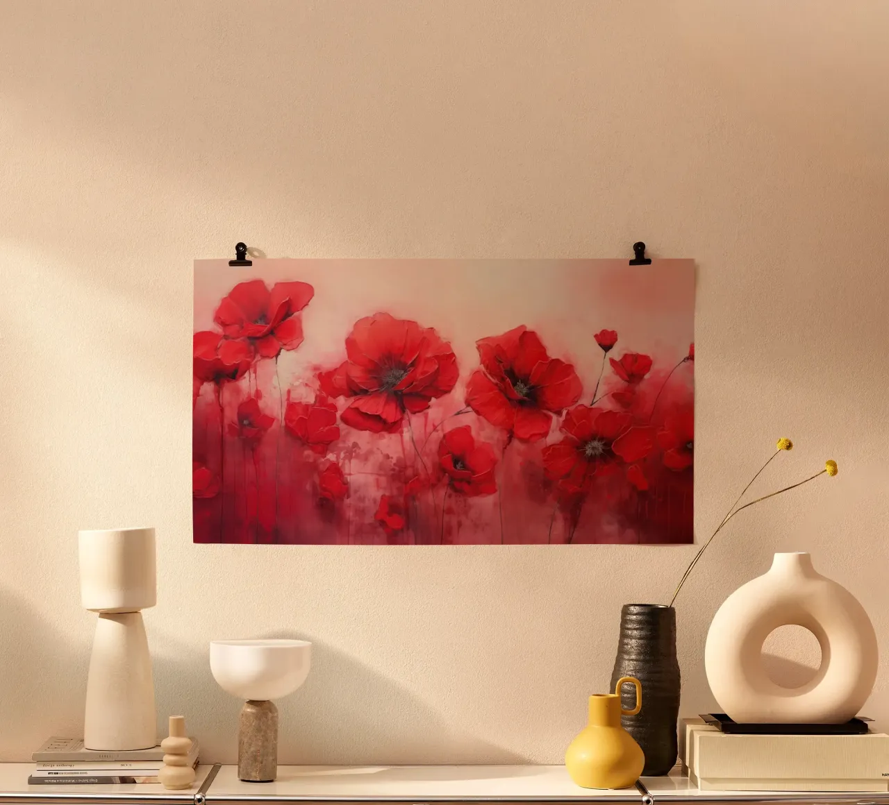 Arte da parete di Imagine poster con telaio in legno da Imagine