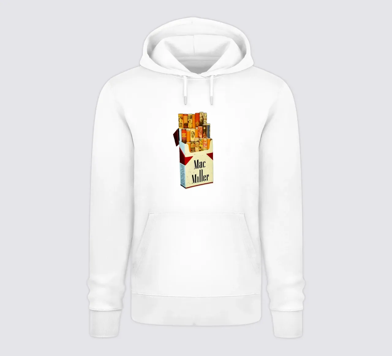 Pacchetto di sigarette - Mac Miller Album felpa con cappuccio da rockytamoe