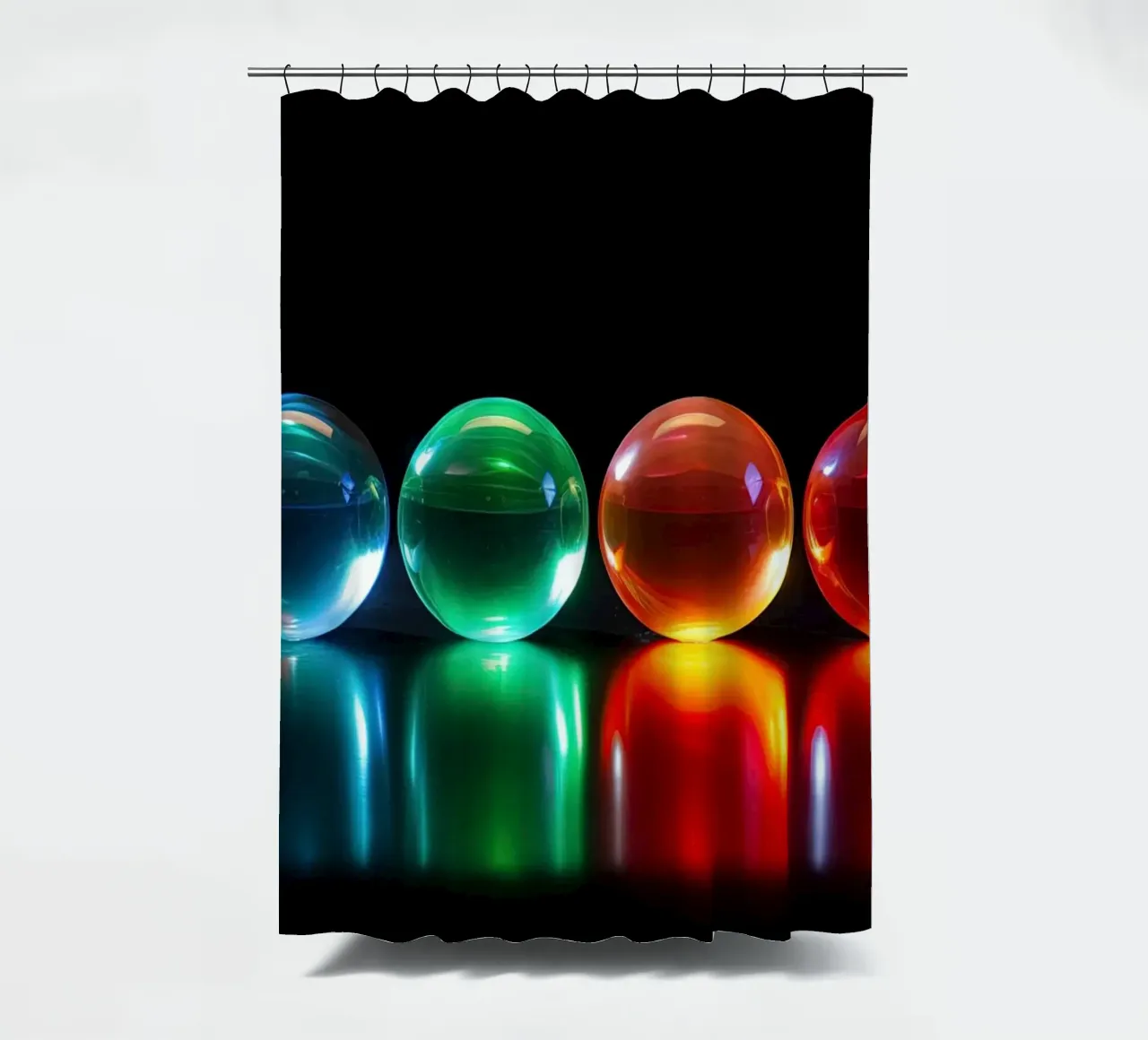 Biglie colorate tenda da doccia da Imagine