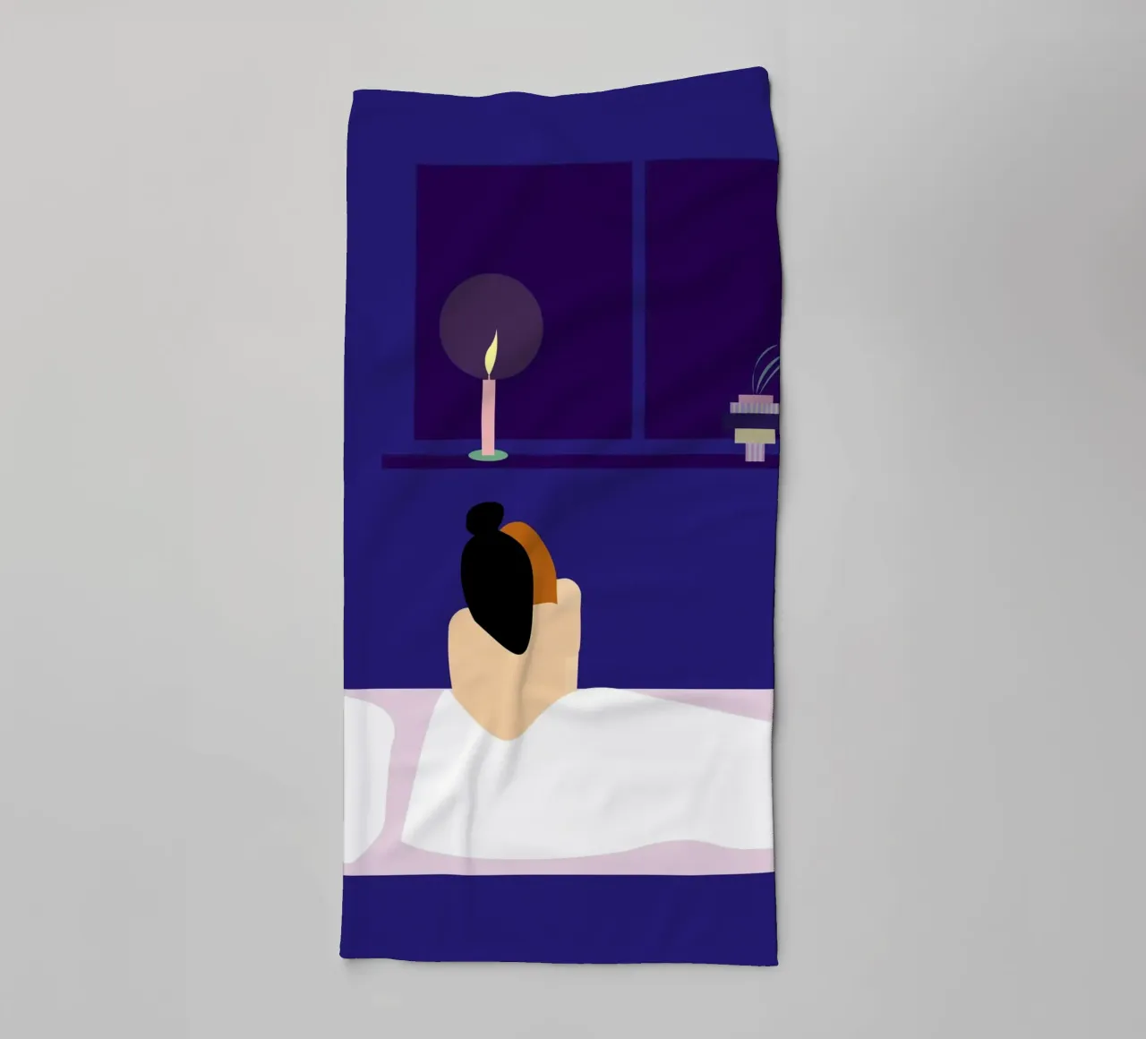 Halten. towel by FRICKE DESIGN