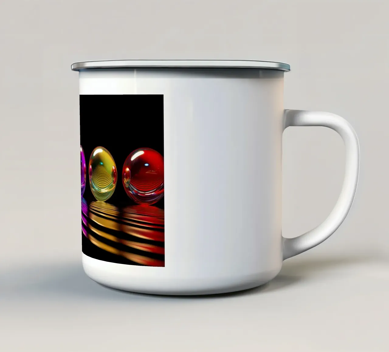 Arte da parete di Imagine tazza in smalto da Imagine
