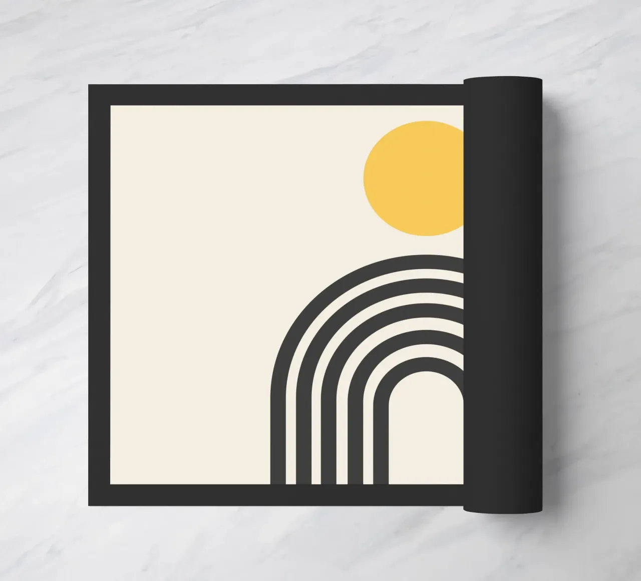 Boho Arch and sun zerbino da Paigaam Studio