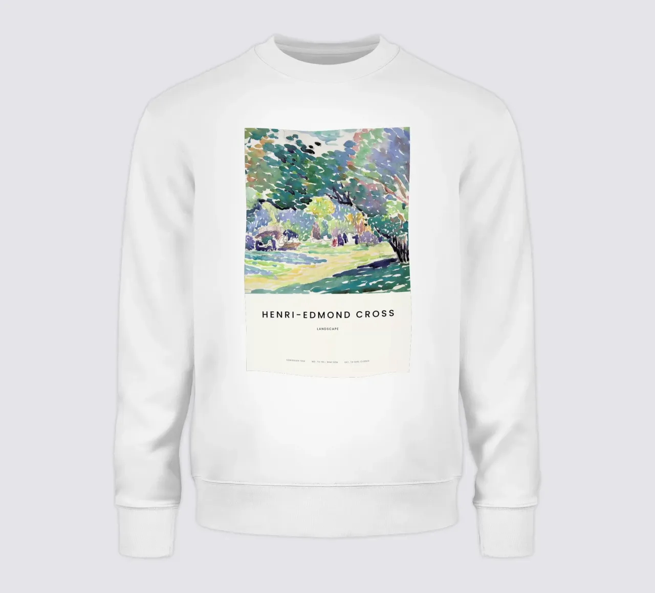 Cross - Landscape sweatshirt by Vintage by JUNIQE
