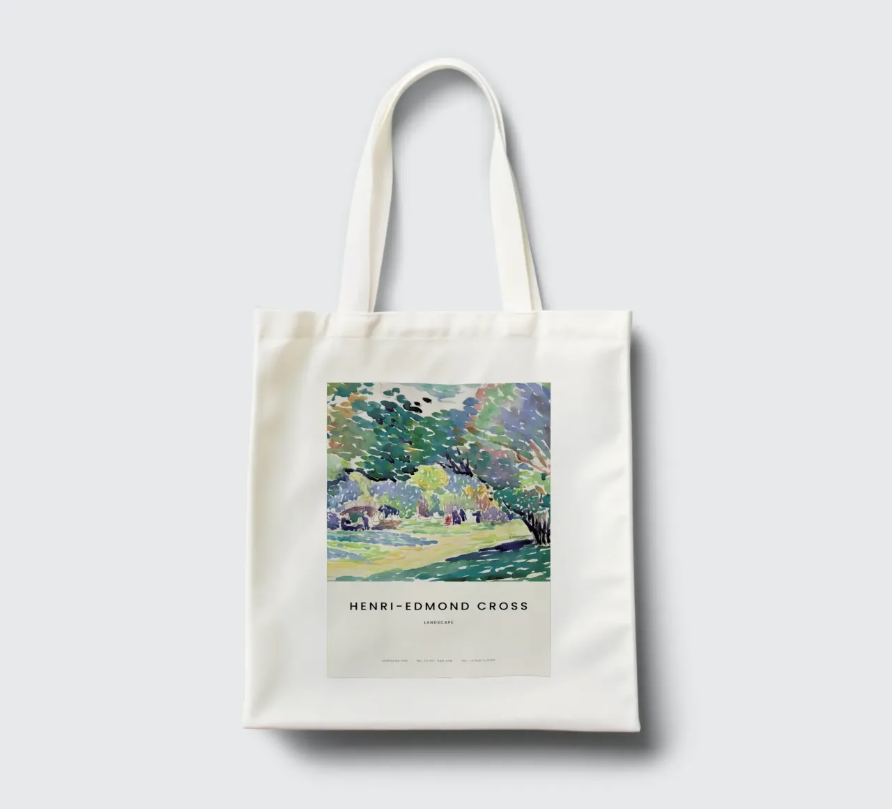 Cross - Landscape borsa in juta da Vintage by JUNIQE